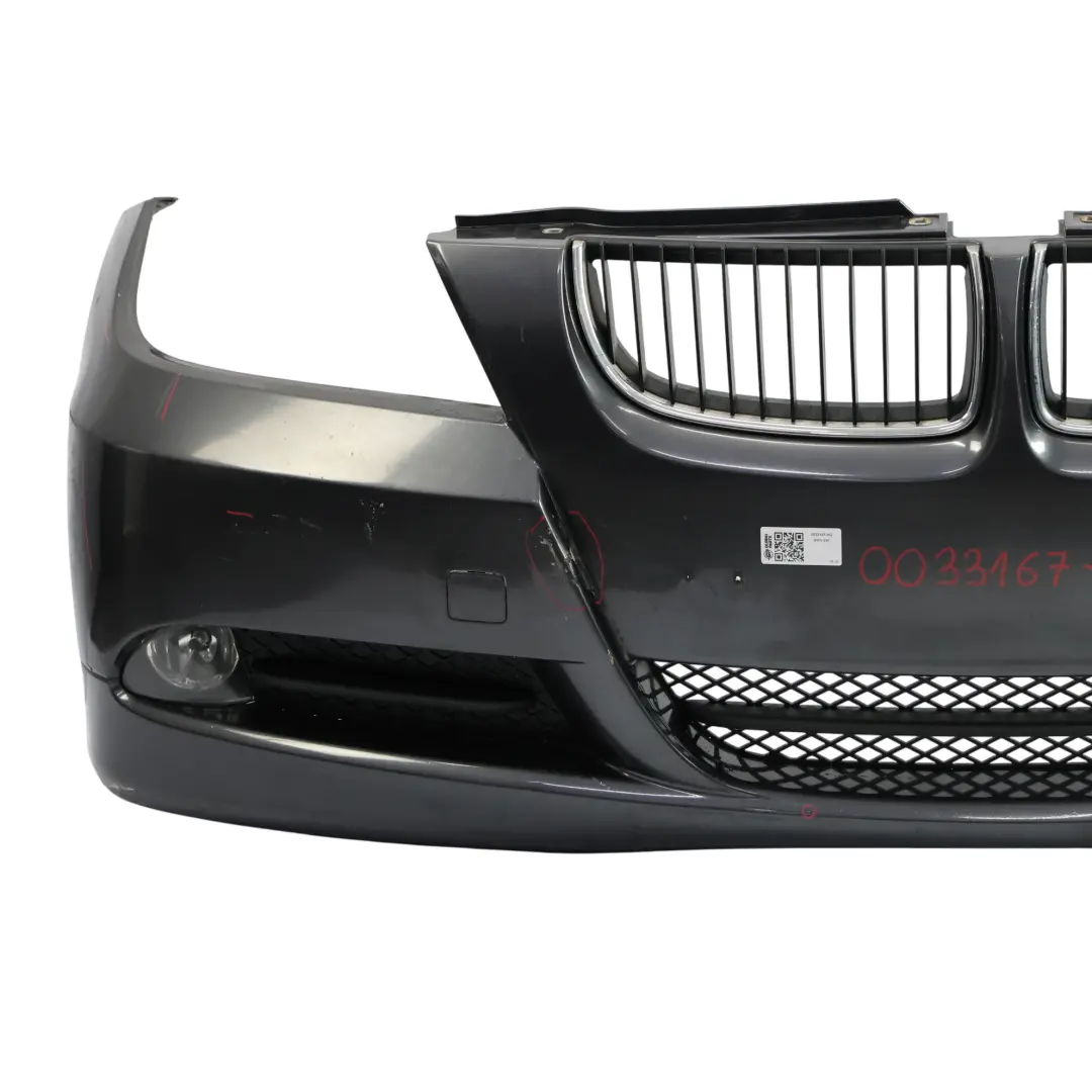 BMW E90 E91 Zderzak Przedni Sparkling Graphite Metalik - A22 - SKU 0033167-SG - Numer Części 0033167