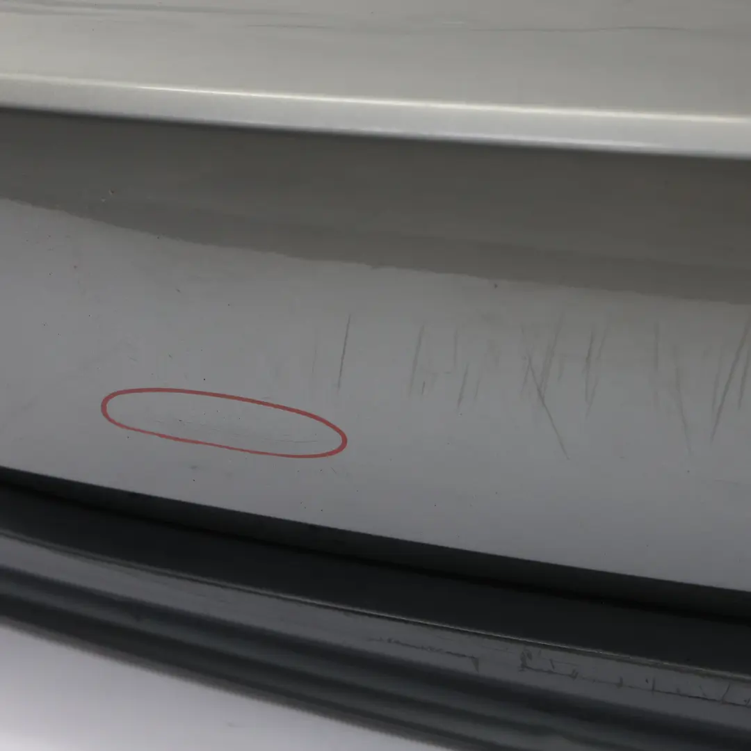 Bumper M Sport PDC Spacegrau Space Grey Metallic - A52 to BMW E90 Rear with Part number 0033541 BMW E90 Rear Bumper M Sport PDC Spacegrau Space Grey Metallic - A52 - SKU 0033541-SCG - Part number 0033541