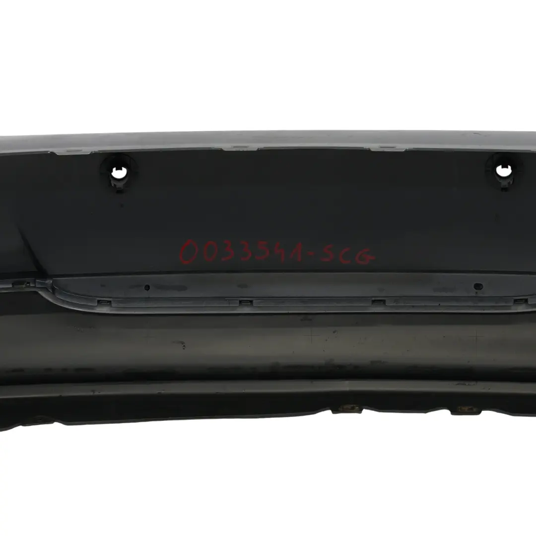 Bumper M Sport PDC Spacegrau Space Grey Metallic - A52 to BMW E90 Rear with Part number 0033541 BMW E90 Rear Bumper M Sport PDC Spacegrau Space Grey Metallic - A52 - SKU 0033541-SCG - Part number 0033541
