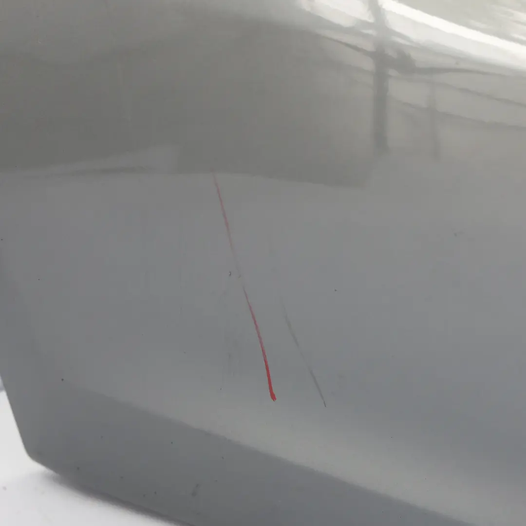 BMW E90 Rear Bumper M Sport PDC Spacegrau Space Grey Metallic - A52 - SKU 0033541-SCG - Part number 0033541