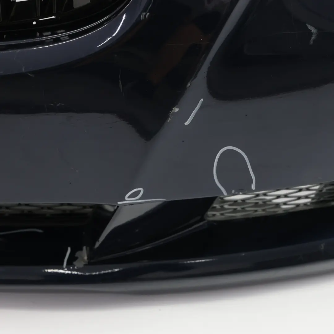 BMW E92 E93 Front Bumper Trim Panel Monacoblau Monaco Blue Metallic - A35 - SKU 0034470-MB - Part number 0034470
