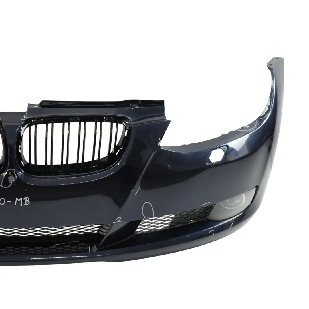 BMW E92 E93 Zderzak Przedni Monacoblau Niebieski Metalik - A35 - SKU 0034470-MB - Numer Części 0034470