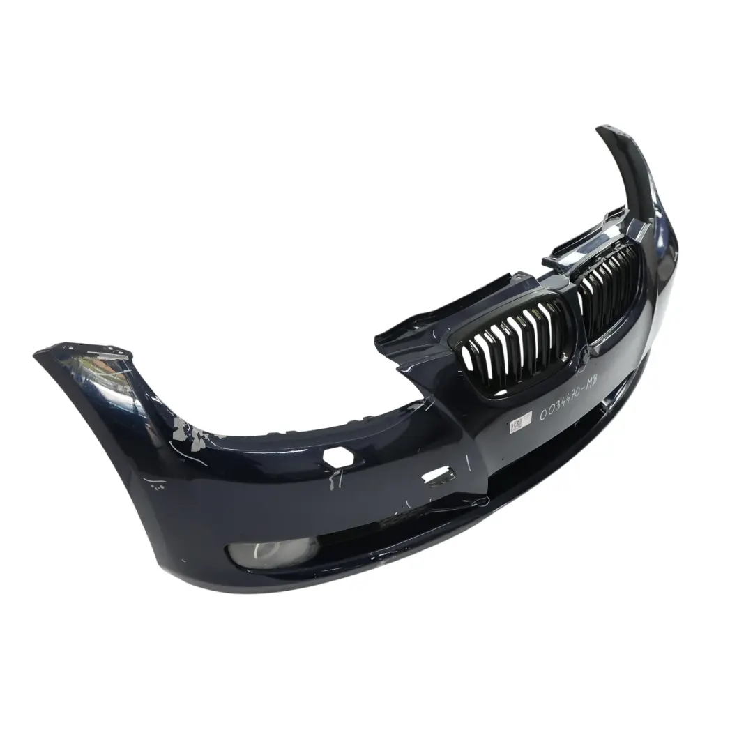 Front Bumper Trim Panel Monacoblau Monaco Blue Metallic - A35 to BMW E92 E93 with Part number 0034470 BMW E92 E93 Front Bumper Trim Panel Monacoblau Monaco Blue Metallic - A35 - SKU 0034470-MB - Part number 0034470