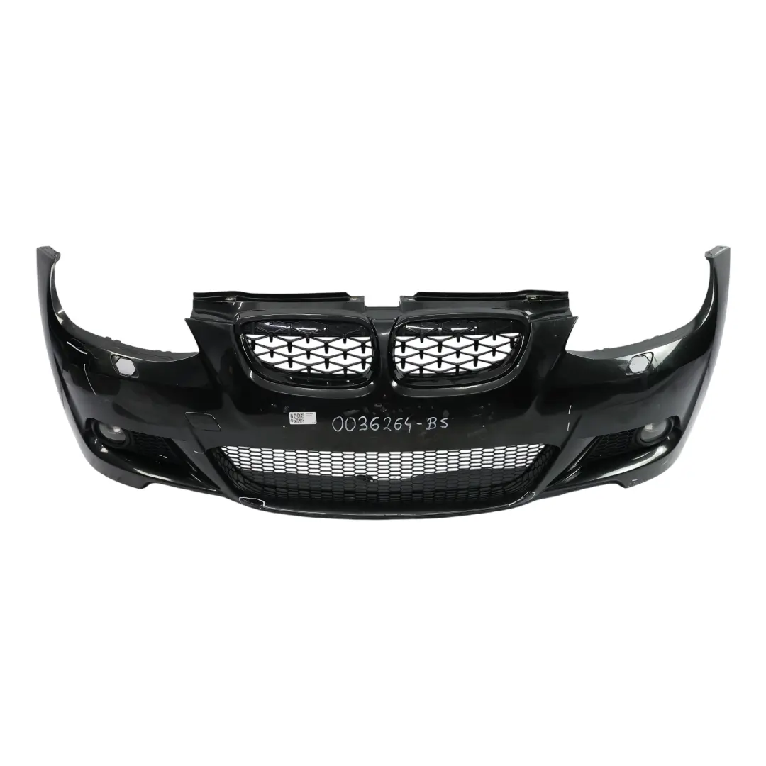 Front Bumper M Sport Trim Panel Black Sapphire Metallic - 475 to BMW E92 E93 with Part number 0036264 BMW E92 E93 Front Bumper M Sport Trim Panel Black Sapphire Metallic - 475 - SKU 0036264-BS - Part number 0036264