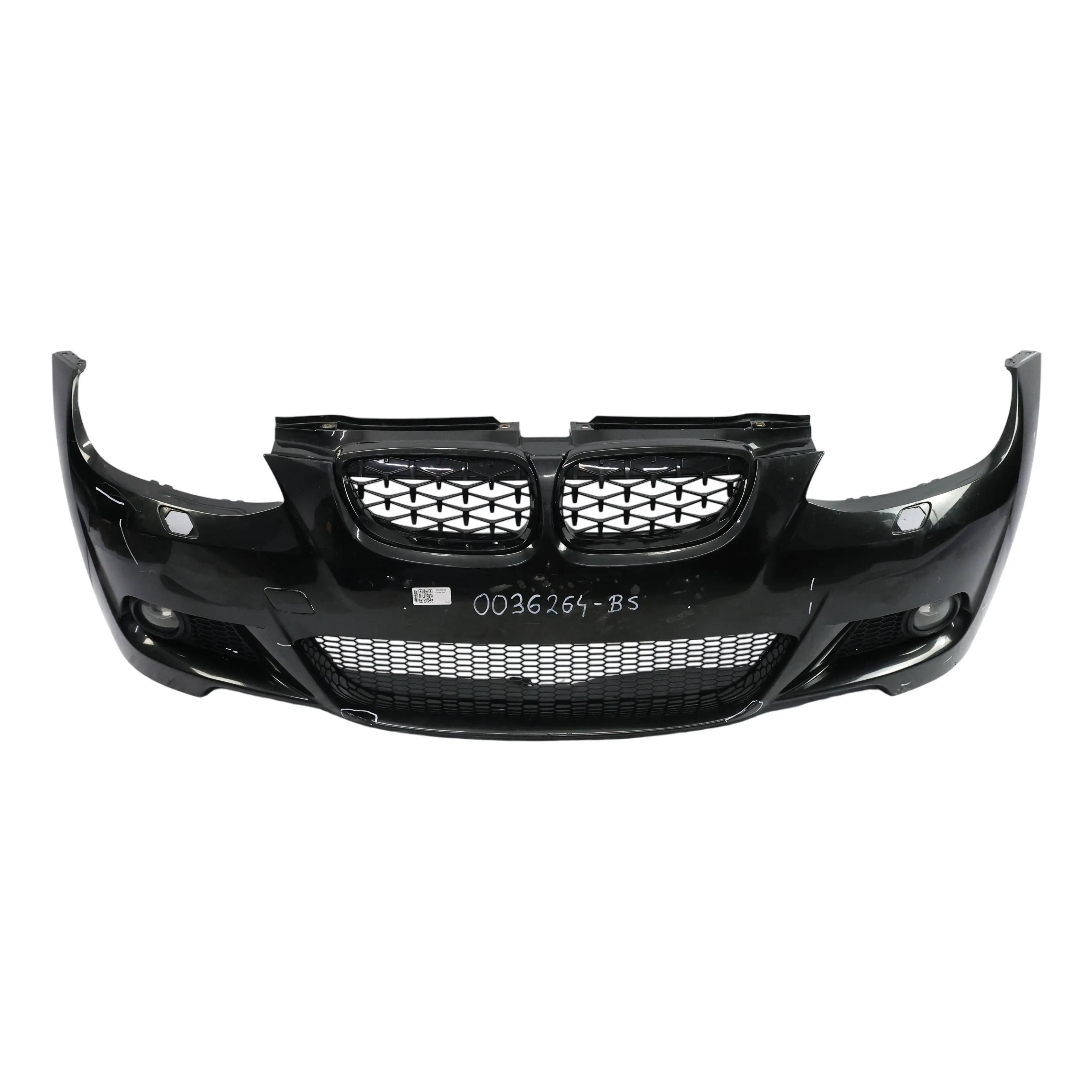 BMW E92 E93 Front Bumper M Sport Trim Panel Black Sapphire Metallic - 475