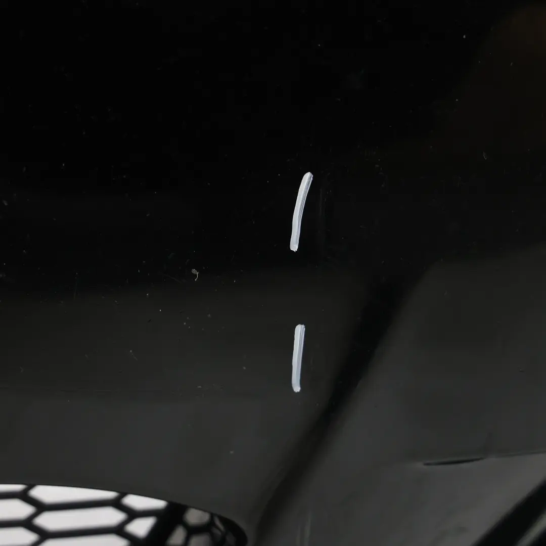 BMW E92 E93 Front Bumper M Sport Trim Panel Black Sapphire Metallic - 475 - SKU 0036264-BS - Part number 0036264