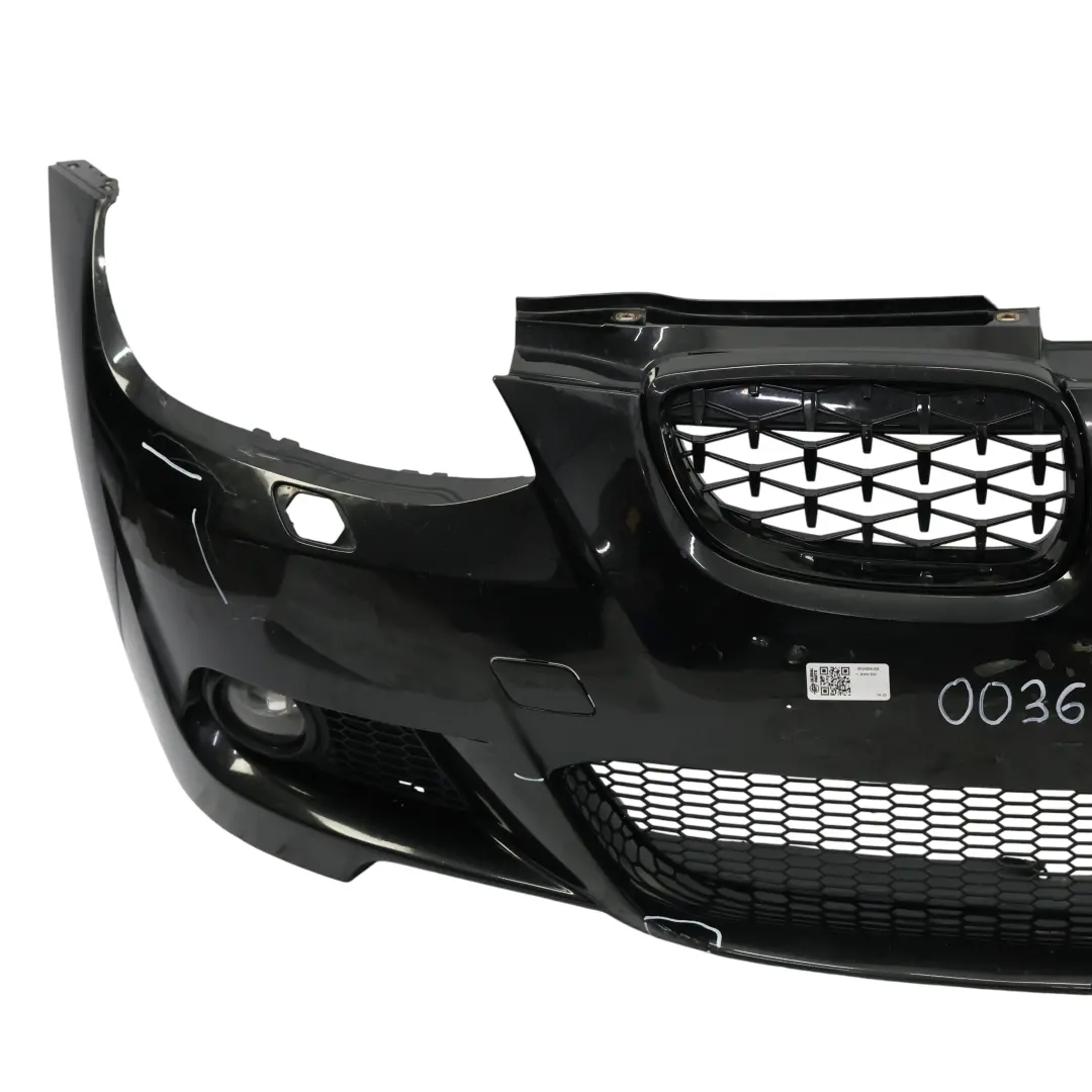 BMW E92 Zderzak Przód M-Pakiet Black Sapphire Czarny Metalik - 475 - SKU 0036264-BS - Numer Części 0036264