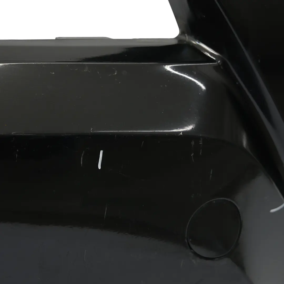BMW E90 E91 LCI Complete Front Bumper Trim Panel Black Sapphire Metallic - 475 - SKU 0036837-BS - Part number 0036837