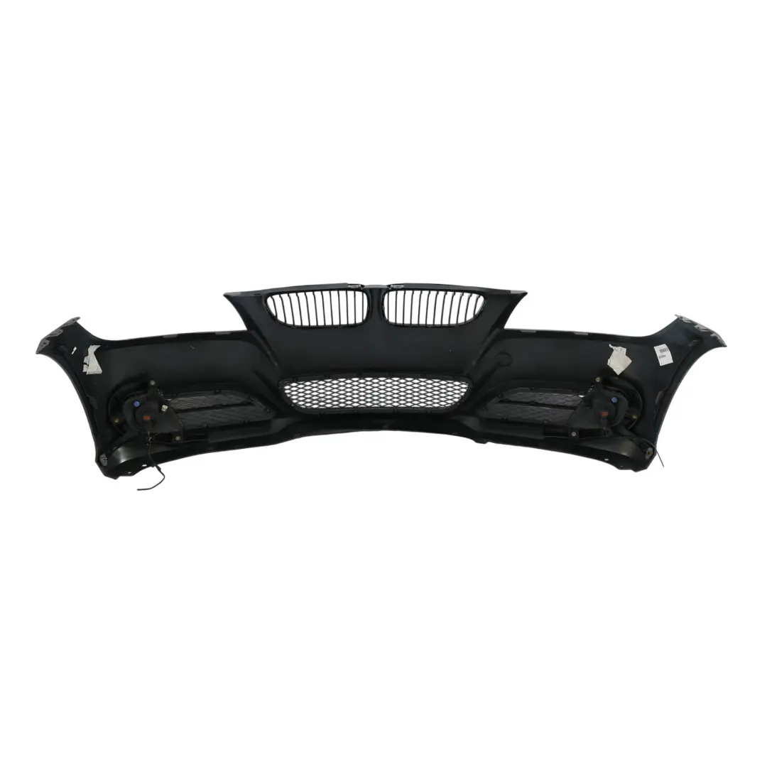 BMW E90 E91 LCI Complete Front Bumper Trim Panel Black Sapphire Metallic - 475 - SKU 0036837-BS - Part number 0036837
