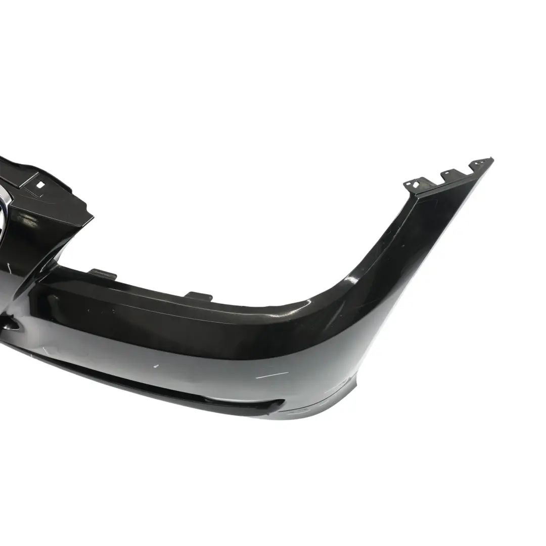 BMW E90 E91 LCI Complete Front Bumper Trim Panel Black Sapphire Metallic - 475 - SKU 0036837-BS - Part number 0036837