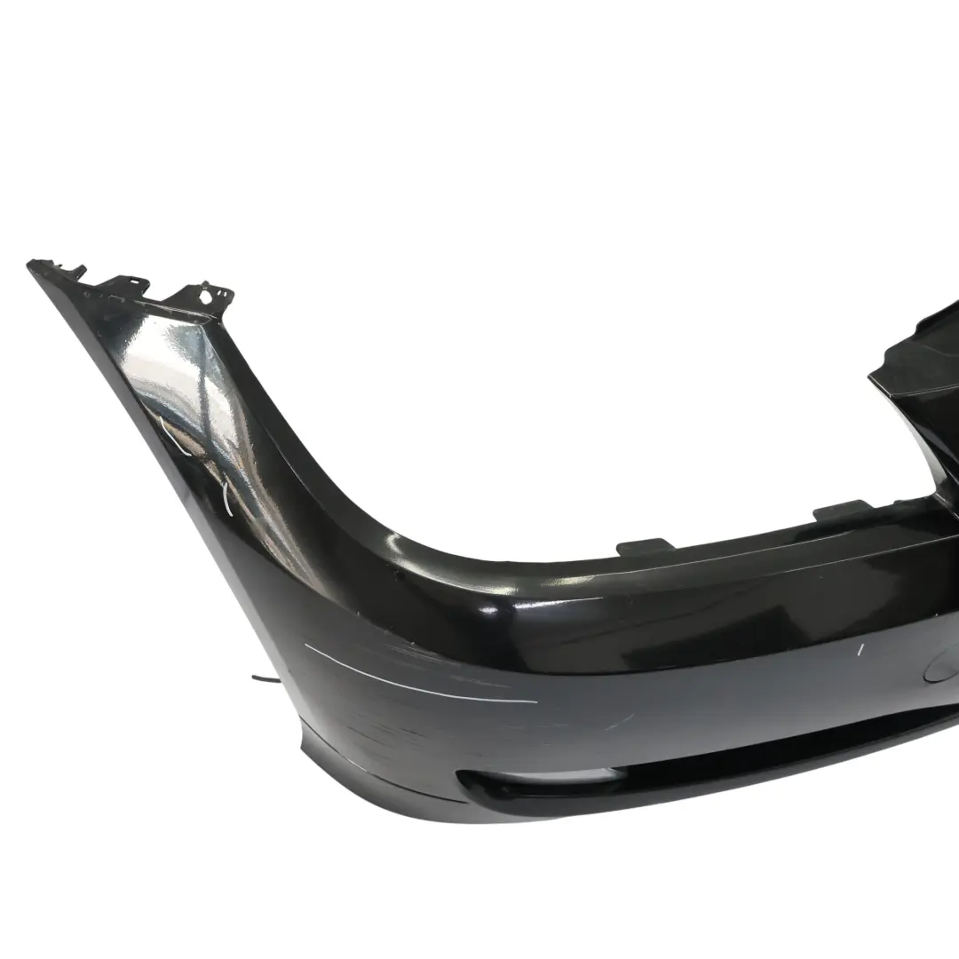 BMW E90 E91 LCI Complete Front Bumper Trim Panel Black Sapphire Metallic - 475 - SKU 0036837-BS - Part number 0036837