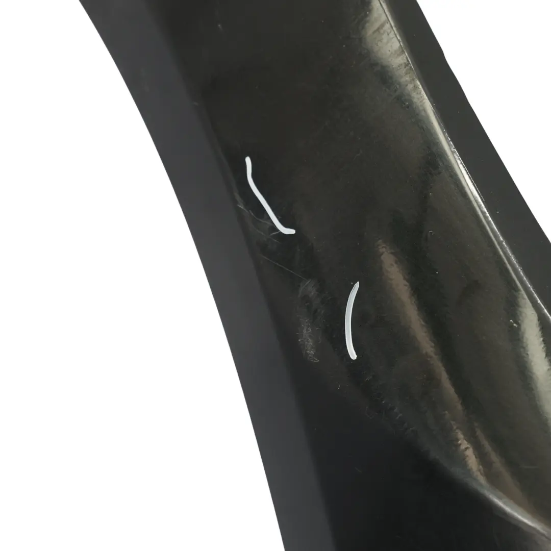 BMW E90 E91 LCI Complete Front Bumper Trim Panel Black Sapphire Metallic - 475 - SKU 0036837-BS - Part number 0036837
