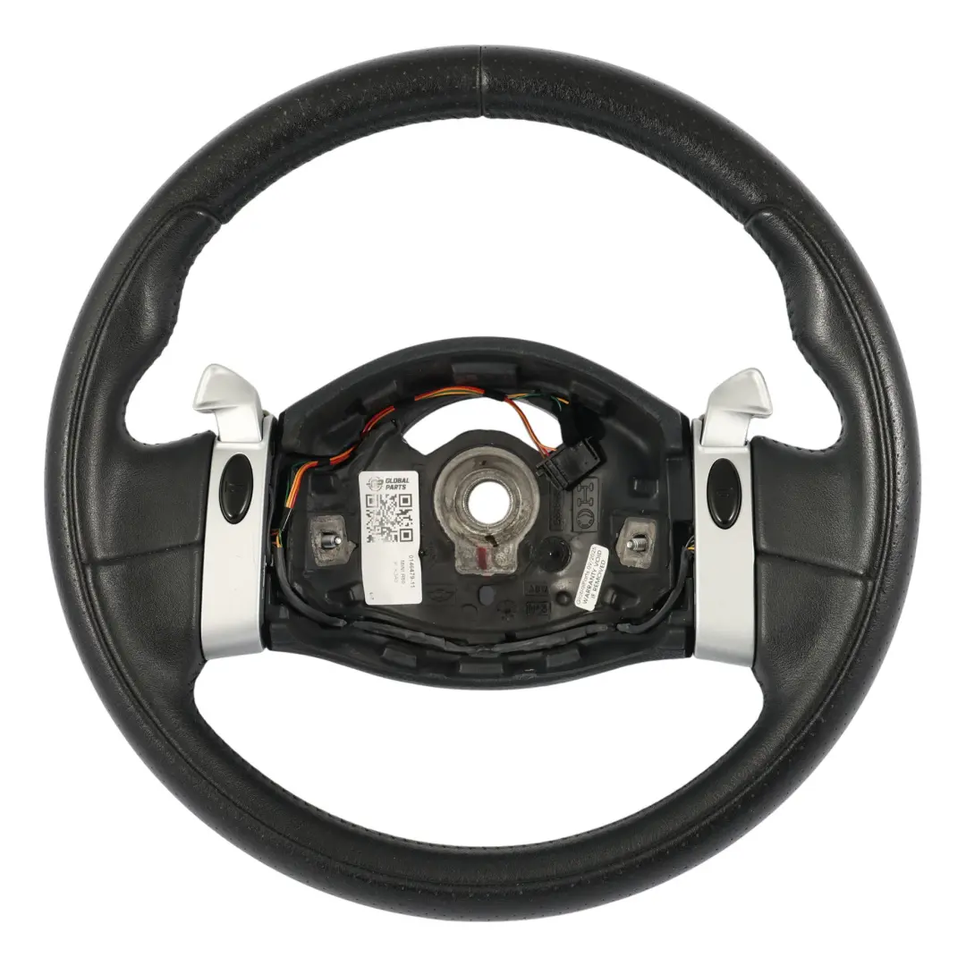 Steering Wheel Black Leather Steptronic to Mini Cooper One R50 R52 R53 with Part number 0146479 Mini Cooper One R50 R52 R53 Steering Wheel Black Leather Steptronic - SKU 0146479-11 - Part number 0146479