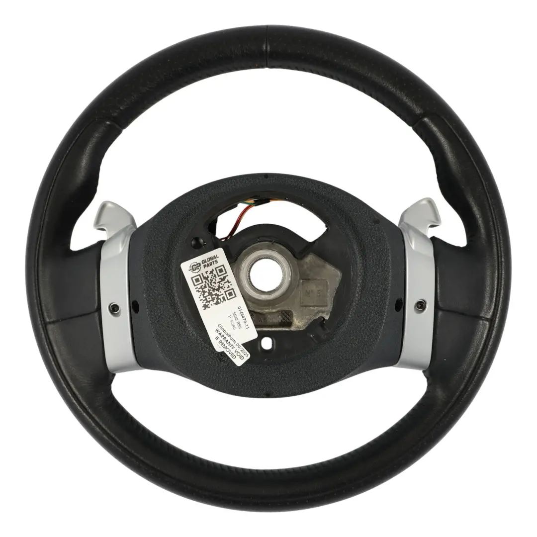 Steering Wheel Black Leather Steptronic to Mini Cooper One R50 R52 R53 with Part number 0146479 Mini Cooper One R50 R52 R53 Steering Wheel Black Leather Steptronic - SKU 0146479-11 - Part number 0146479