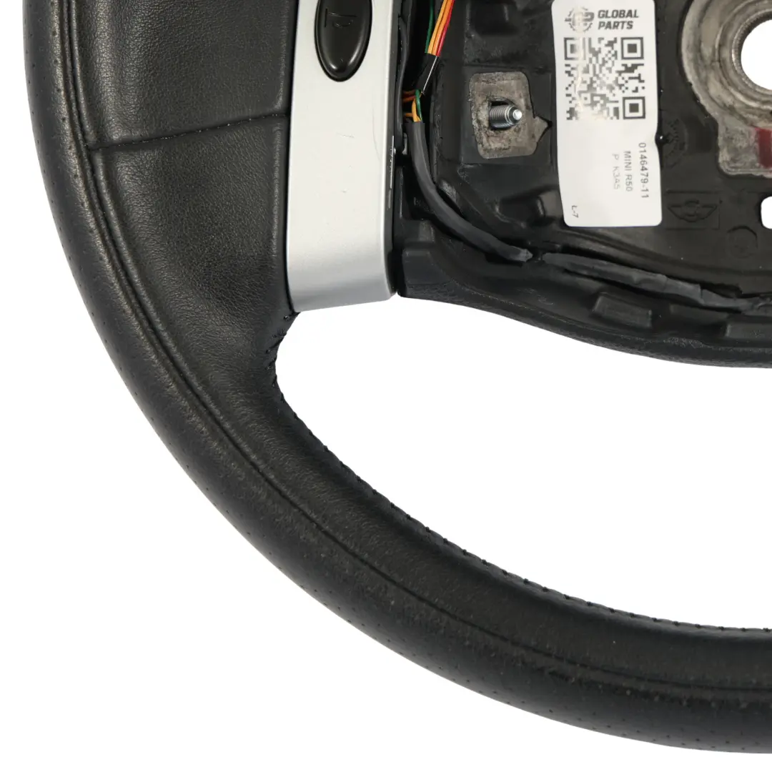 Volant Cuir Noir Steptronic pour Mini Cooper One R50 R52 R53 à propos du numéro de pièce 0146479 Mini Cooper One R50 R52 R53 Volant Cuir Noir Steptronic - SKU 0146479-11 - Numéro de pièce 0146479