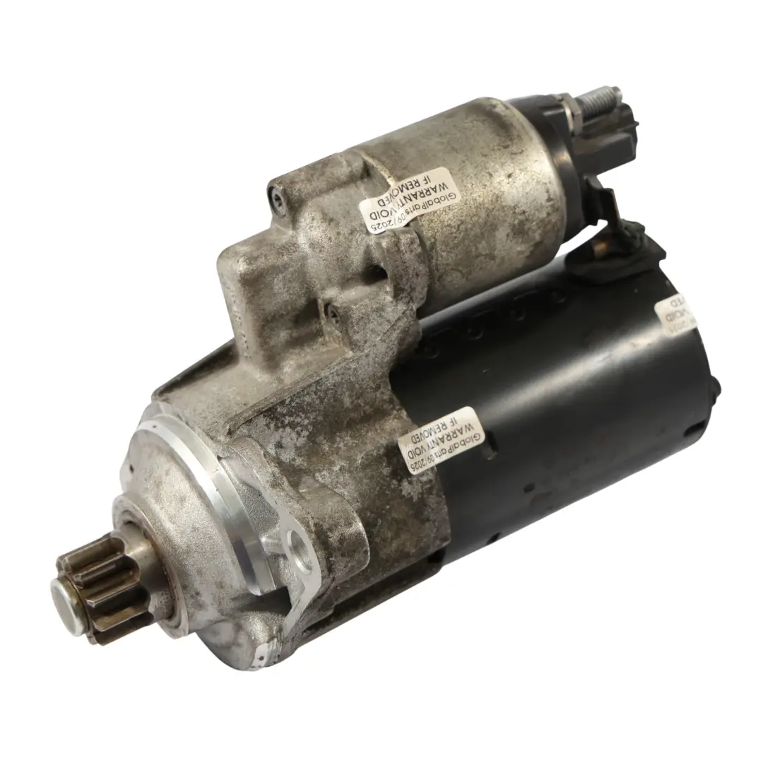 Audi TT 8J Motorino Di Avviamento Motore Benzina 2.0 TFSI BWA - SKU 02E911023J - Numero di parte 02E911023J