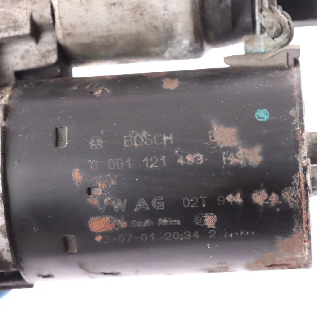 Seat Ibiza 6J VW Volkswagen Polo 6R Skoda Fabia II Starter Motor - SKU 02T911024K - Part number 02T911024K