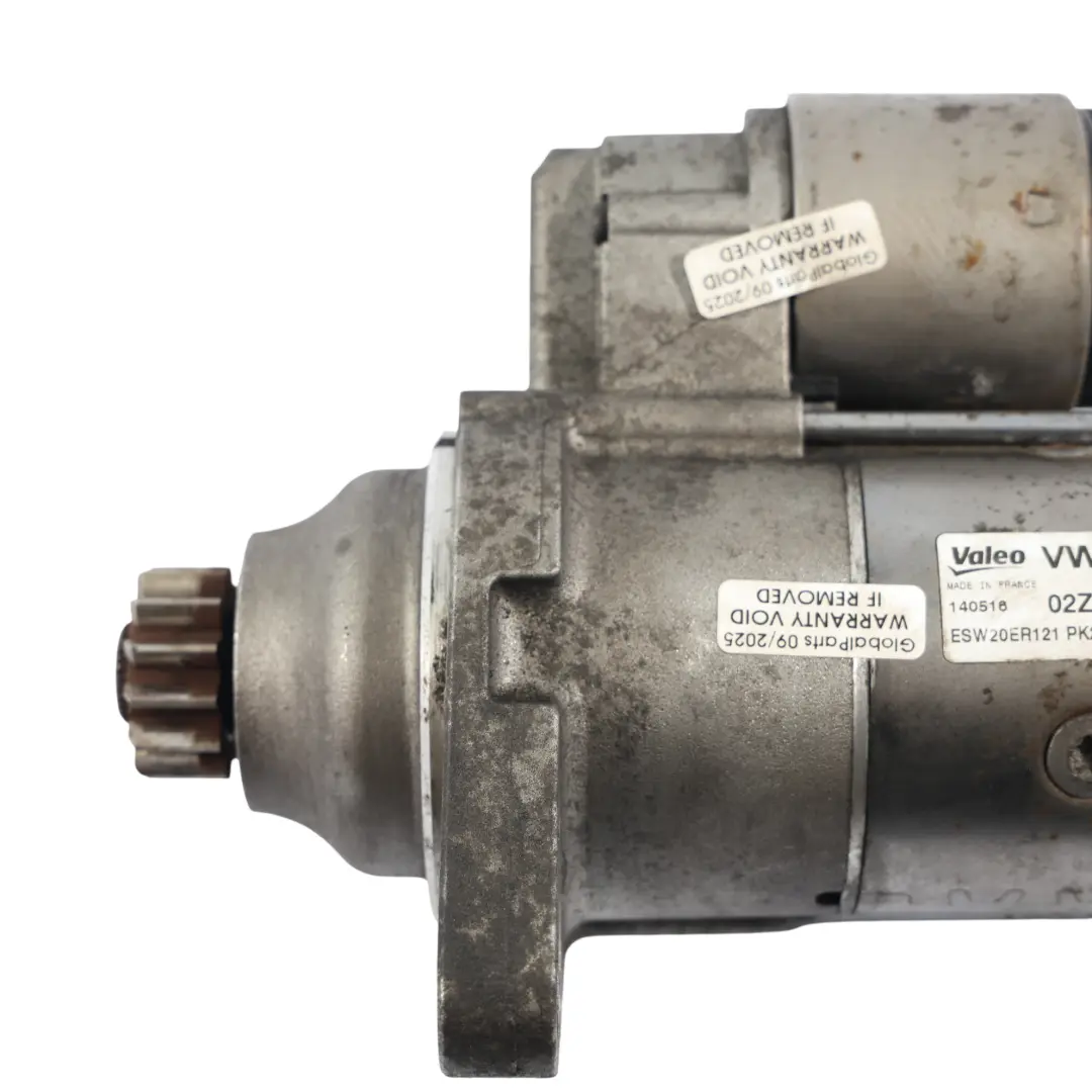 Volkswagen Polo 6C Motor Arranque Actuador 1.4 TDI Motor Diesel - SKU 02Z911021C - Número de pieza 02Z911021C
