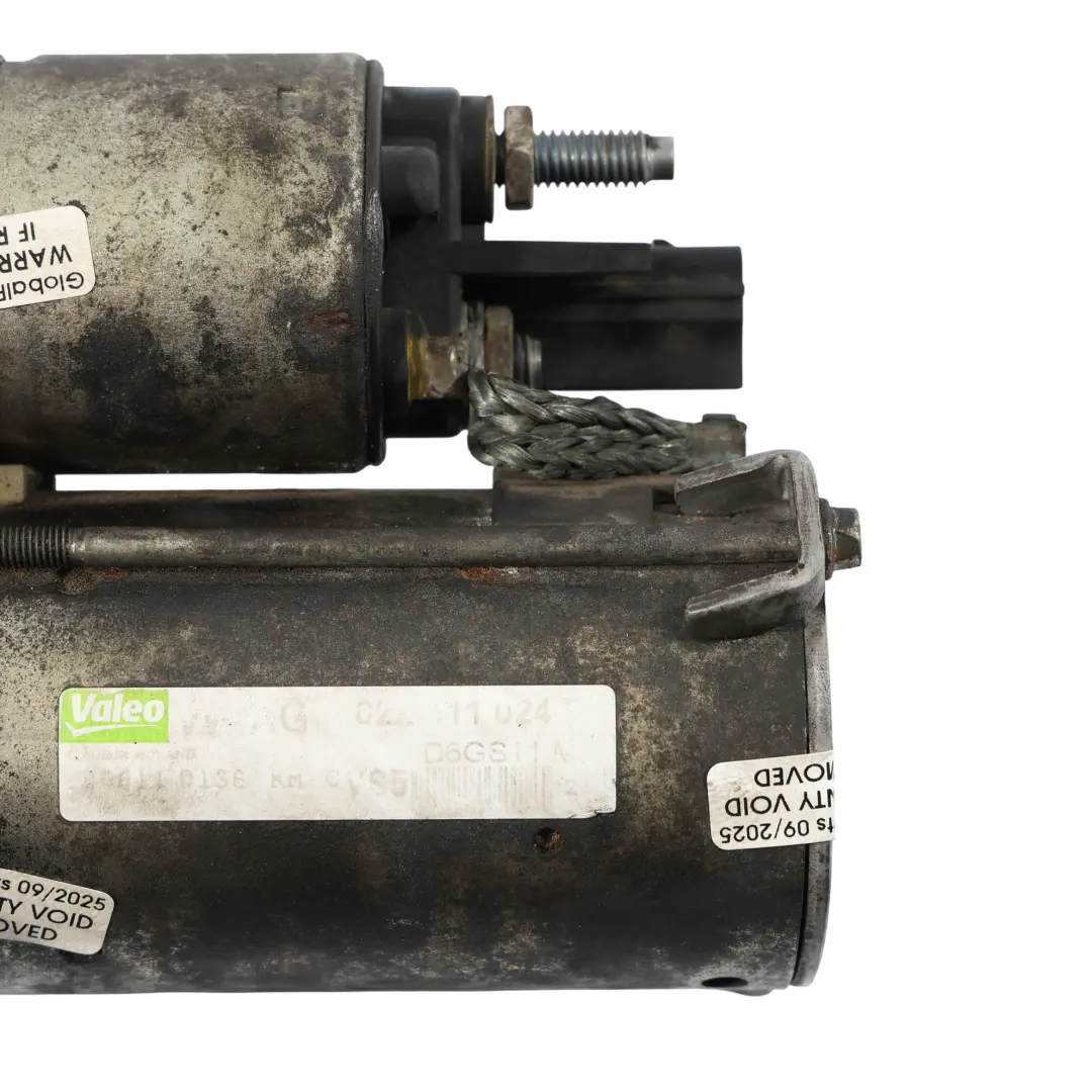 Motore Avviamento Valeo 1.4 TSI Benzina per Audi A3 8P VW Scirocco 3 con numero di parte 02Z911024P Audi A3 8P VW Scirocco 3 Motore Avviamento Valeo 1.4 TSI Benzina - SKU 02Z911024P - Numero di parte 02Z911024P