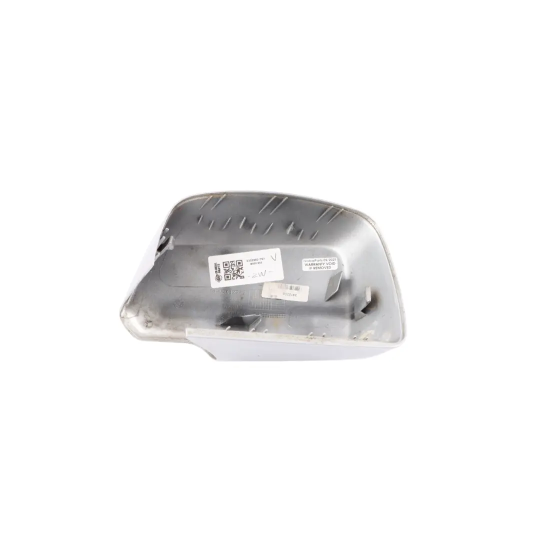 BMW X3 E83 Wing Mirror Cover Right Cap O/S Casing Titan Silver Metallic - 354 - SKU 0302960-TS1 - Part number 0302960