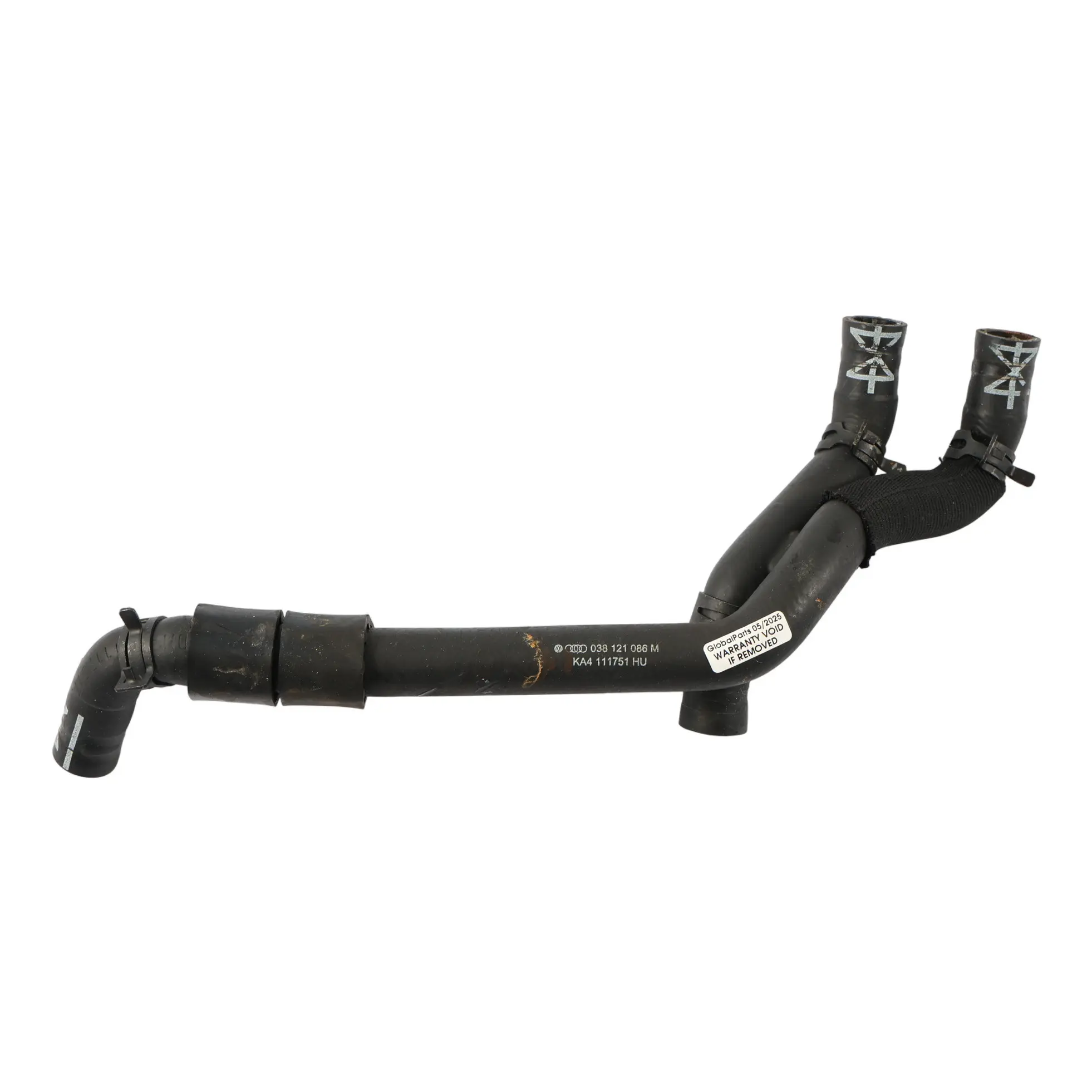 Audi A4 B7 Water Cooling Coolant Pipe Hose Line 2.0 TDI 038121086M