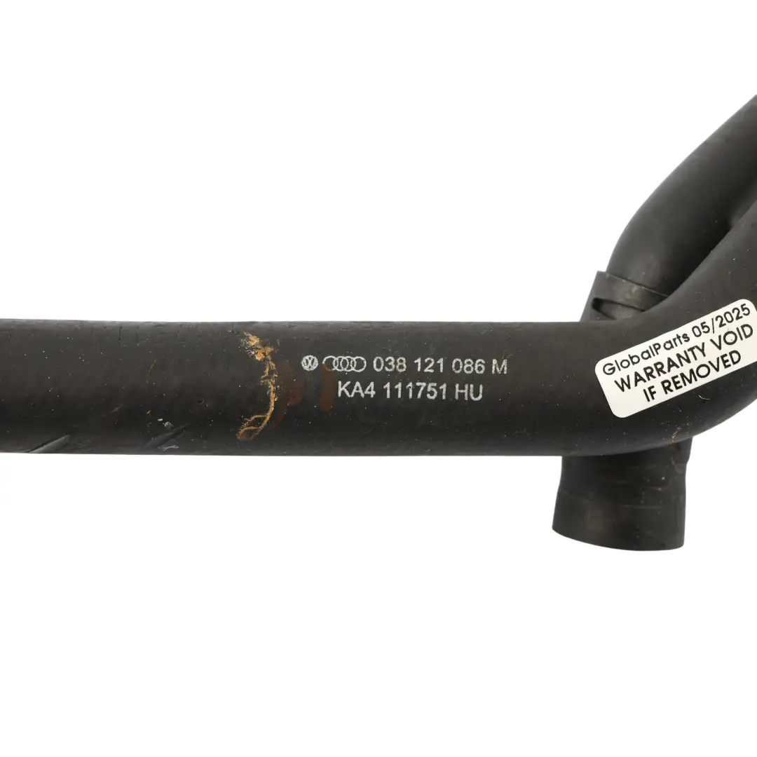 Audi A4 B7 Eau Refroidissement Tuyau Ligne 2.0 TDI - SKU 038121086M - Numéro de pièce 038121086M