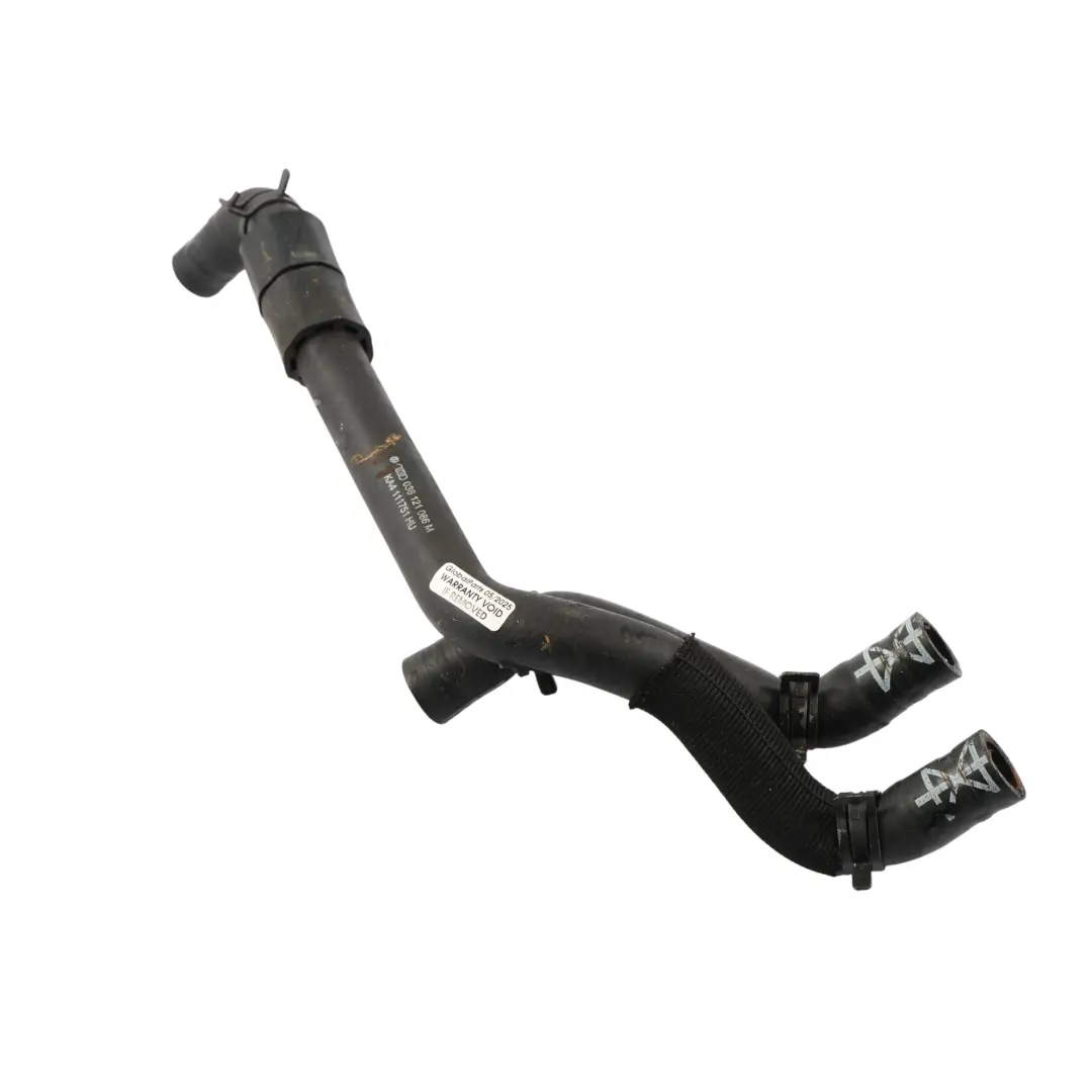 Audi A4 B7 Water Cooling Coolant Pipe Hose Line 2.0 TDI - SKU 038121086M - Part number 038121086M