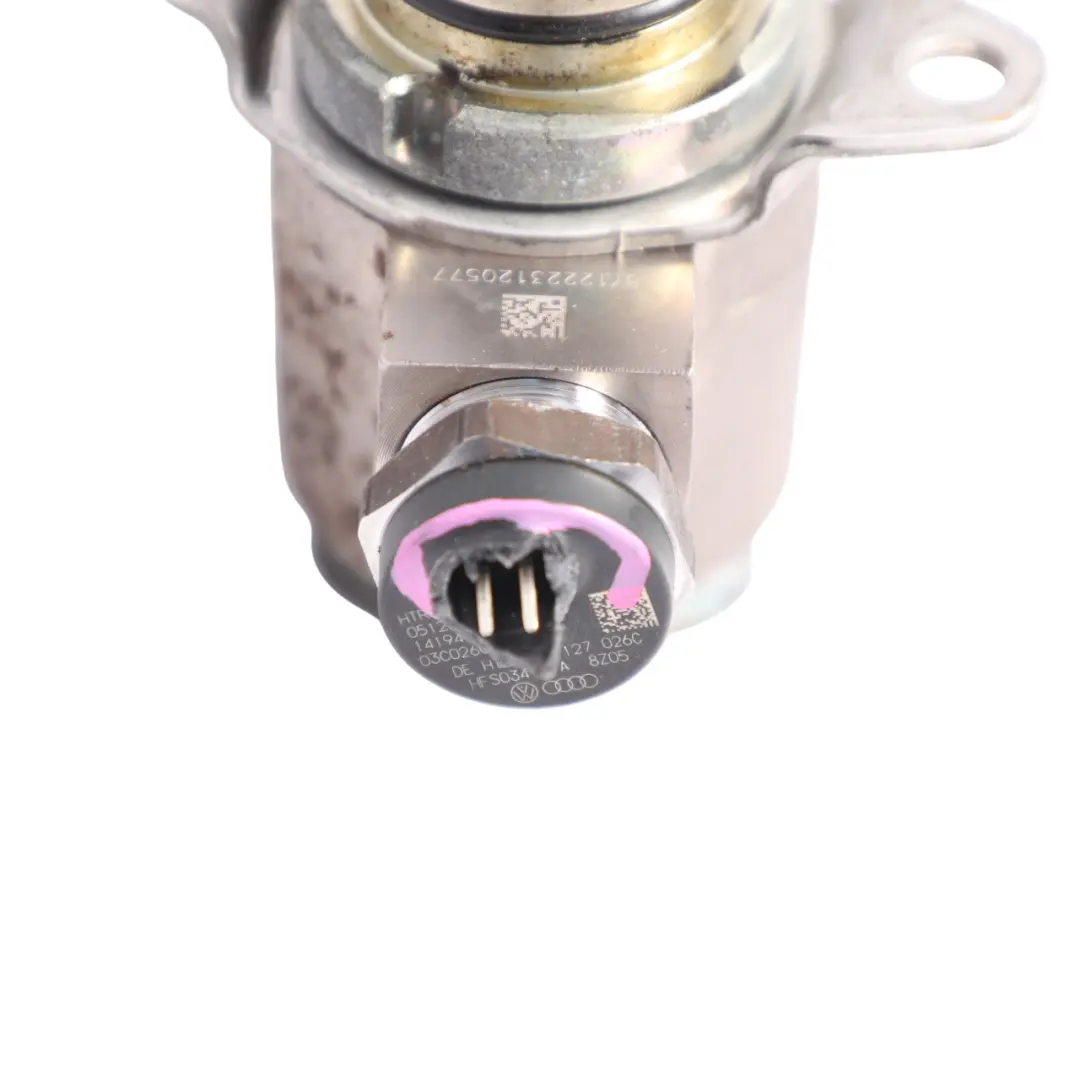 Audi A3 8P Hochdruck Kraftstoffpumpe Einheit Ventil Benzin 1.4 TFSI - SKU 03C127026C-1 - Teilenummer 03C127026C