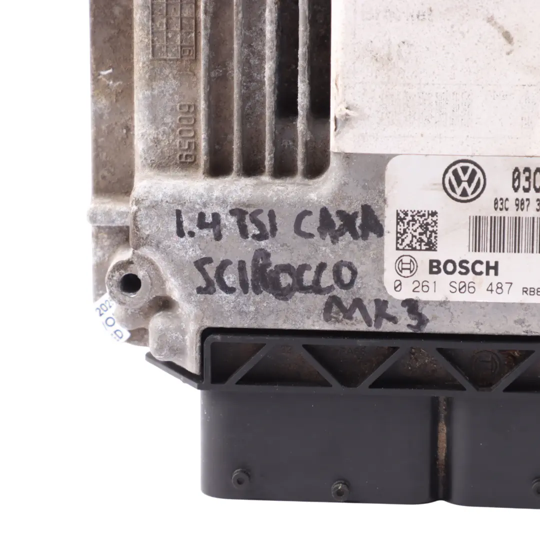 Mk3 1.4 TSI CAXA 122HP Engine Control ECU Manual to Volkswagen Scirocco with Part number 03C906016BA Volkswagen Scirocco Mk3 1.4 TSI CAXA 122HP Engine Control ECU Manual - SKU 03C906016BA - Part number 03C906016BA