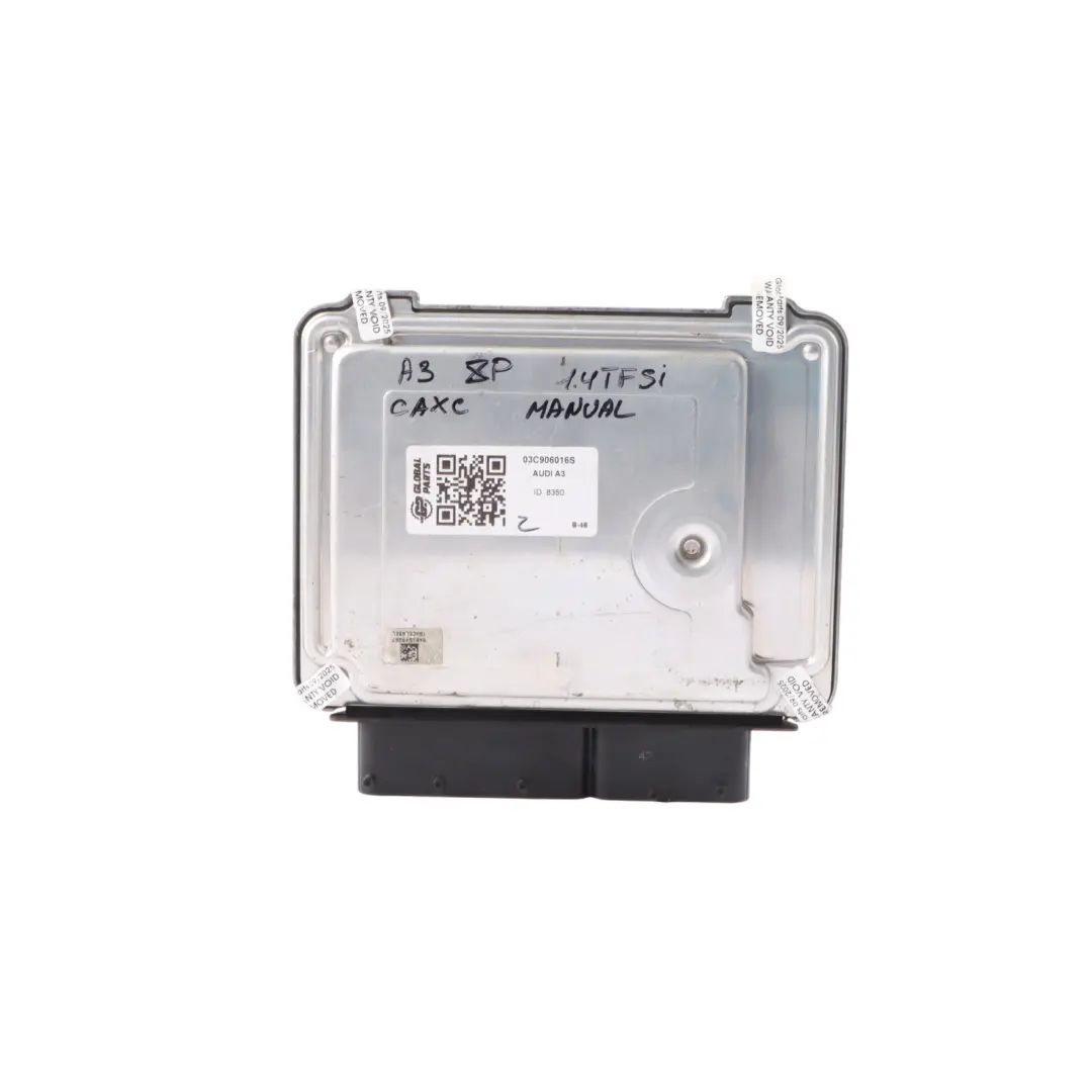 Audi A3 8P 1.4 TFSI CAXC 125HP Engine Control Unit ECU Manual - SKU 03C906016S - Part number 03C906016S