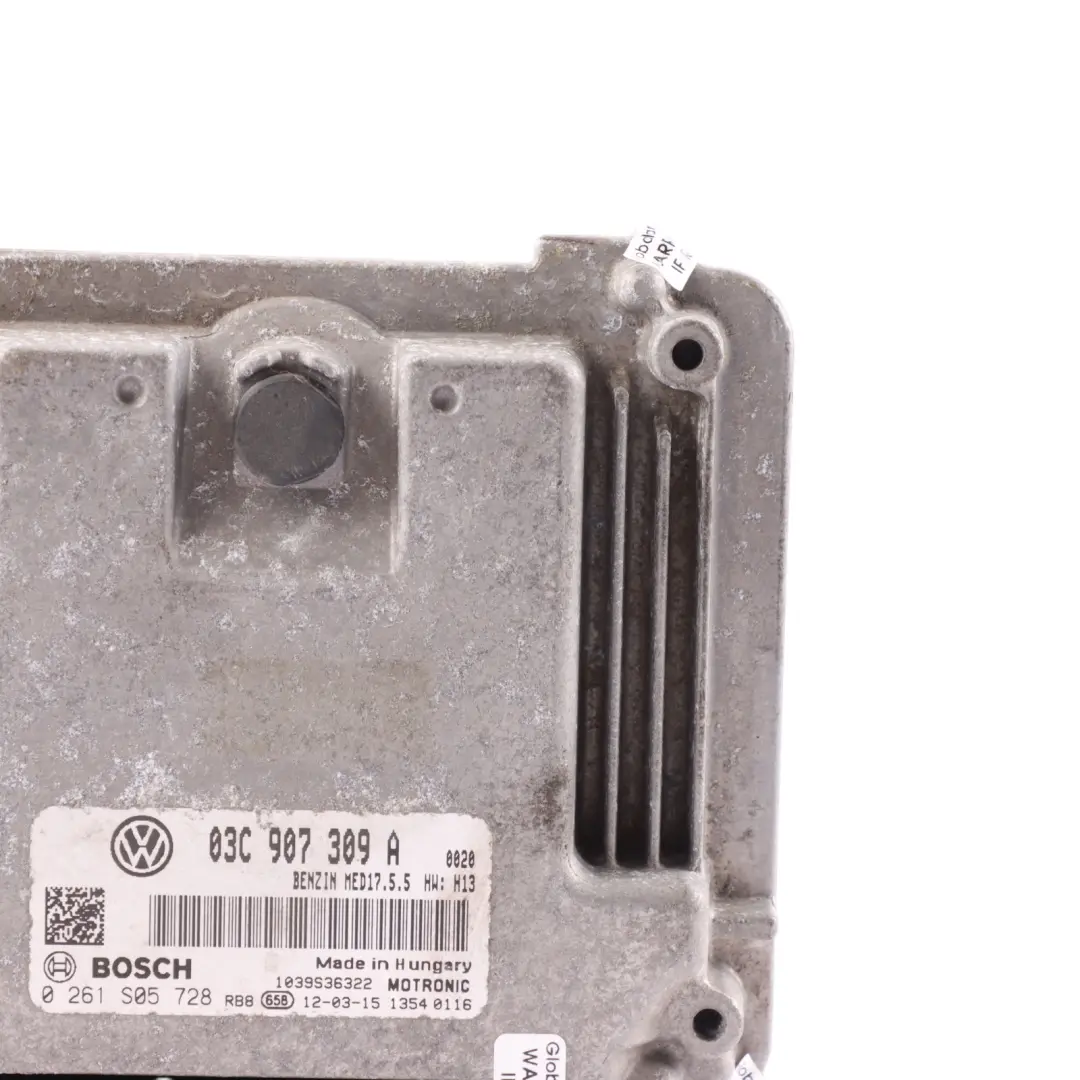 Mk6 1.4 TSI CAXA 122HP Engine Control ECU Manual to Volkswagen Golf with Part number 03C907309A Volkswagen Golf Mk6 1.4 TSI CAXA 122HP Engine Control ECU Manual - SKU 03C907309A - Part number 03C907309A