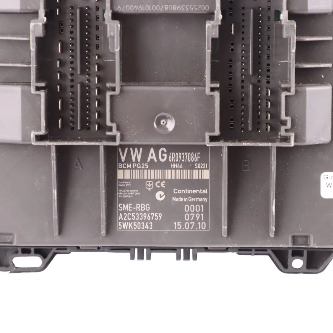 Volkswagen Polo 6R 1.2 MPI CGPA 70HP Engine ECU Kit SME RBG + Key - SKU 03E906023AL-1 - Part number 03E906023AL