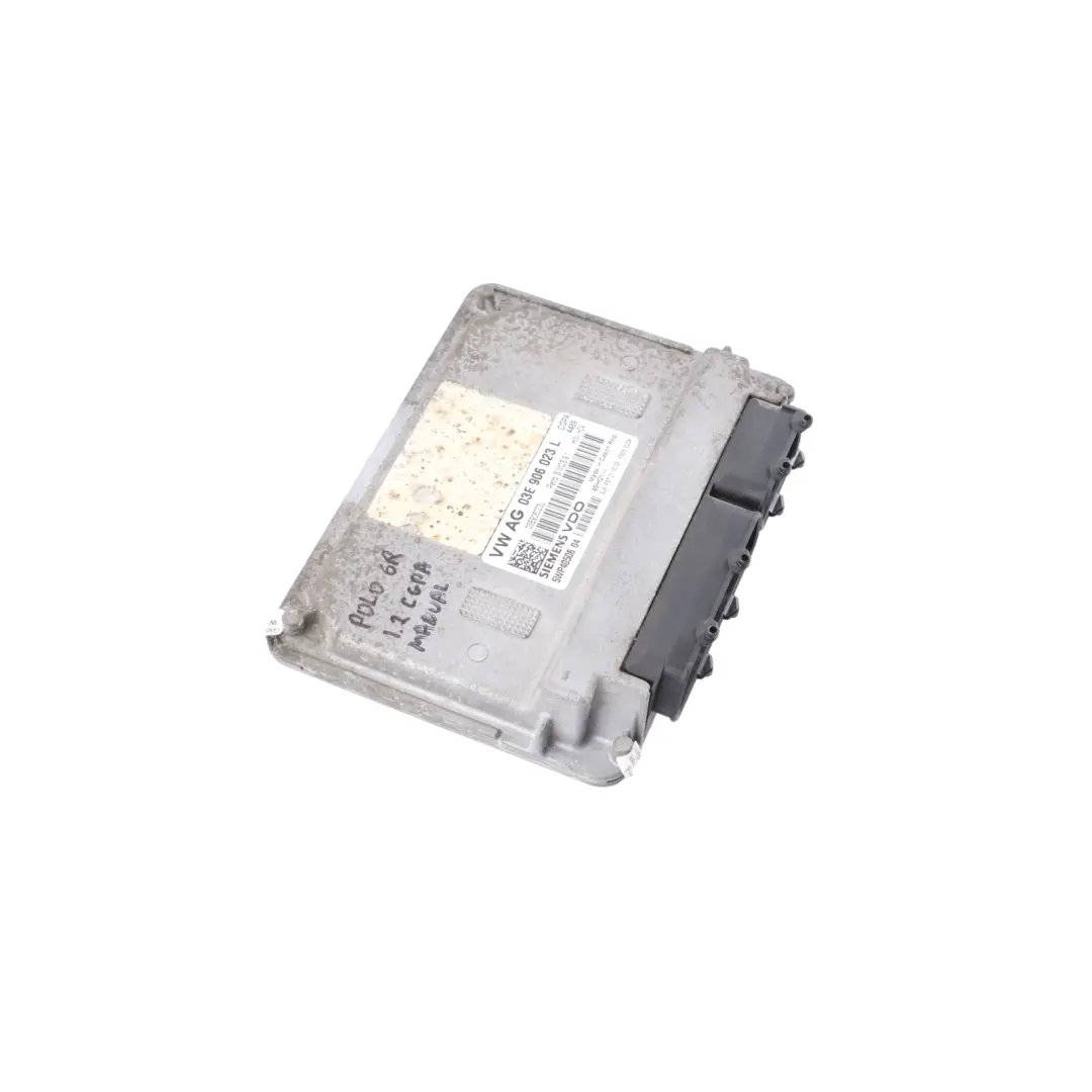 CGPB 60HP Engine Control ECU Manual to Volkswagen Polo 6R 1.2 MPI with Part number 03E906023L Volkswagen Polo 6R 1.2 MPI CGPB 60HP Engine Control ECU Manual - SKU 03E906023L - Part number 03E906023L