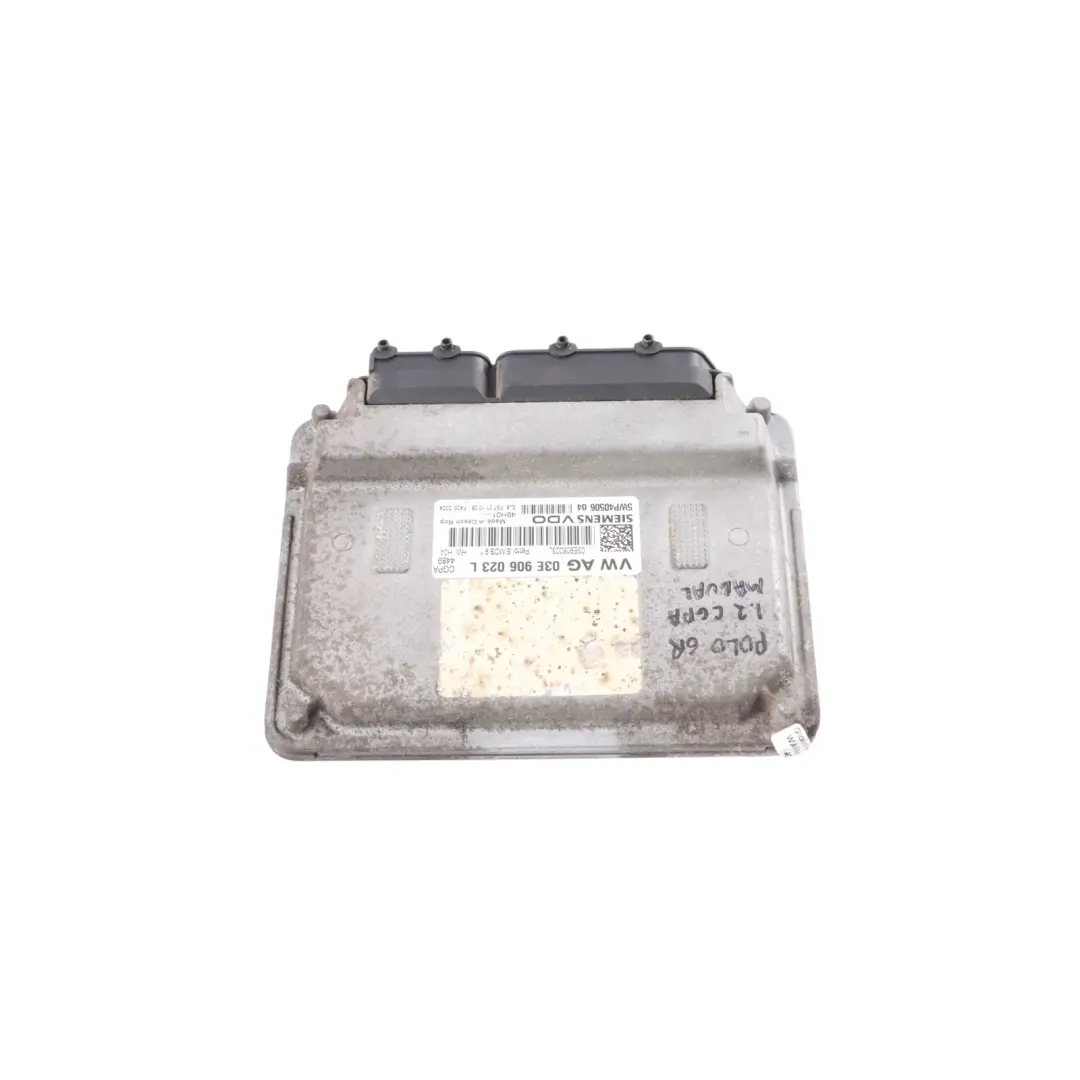 CGPB 60HP Engine Control ECU Manual to Volkswagen Polo 6R 1.2 MPI with Part number 03E906023L Volkswagen Polo 6R 1.2 MPI CGPB 60HP Engine Control ECU Manual - SKU 03E906023L - Part number 03E906023L