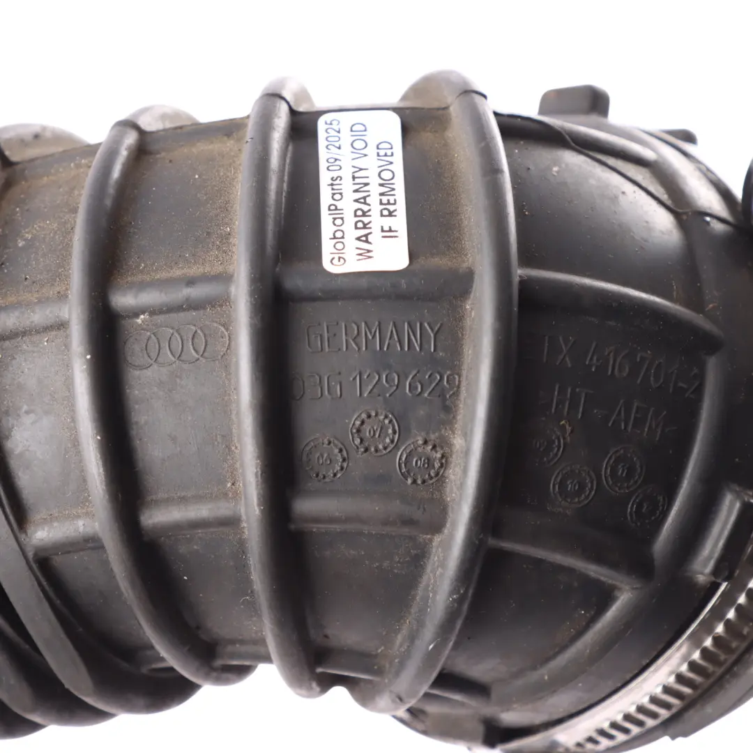 Audi A4 B8 A5 8T 2.0TDI Air Intake Pipe Turbo Supply Hose Line - SKU 03G129629 - Part number 03G129629