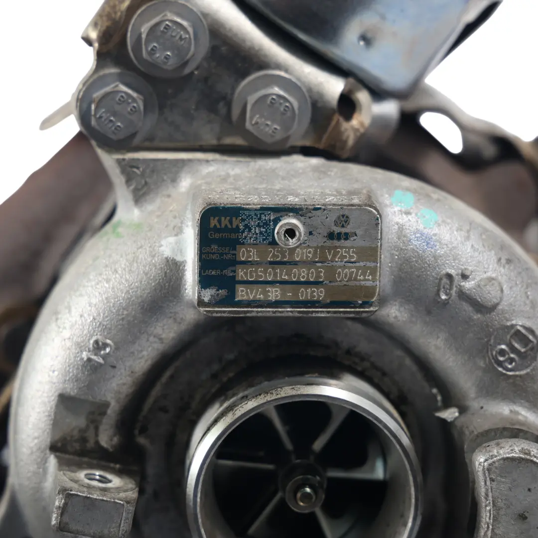 Turbosprężarka Turbo 2.0 TDI CBAB Diesel 03L253019J do Volkswagen Tiguan 5N o numerze 03L253056A Volkswagen Tiguan 5N Turbosprężarka Turbo 2.0 TDI CBAB Diesel 03L253019J - SKU 03L253056A - Numer Części 03L253056A