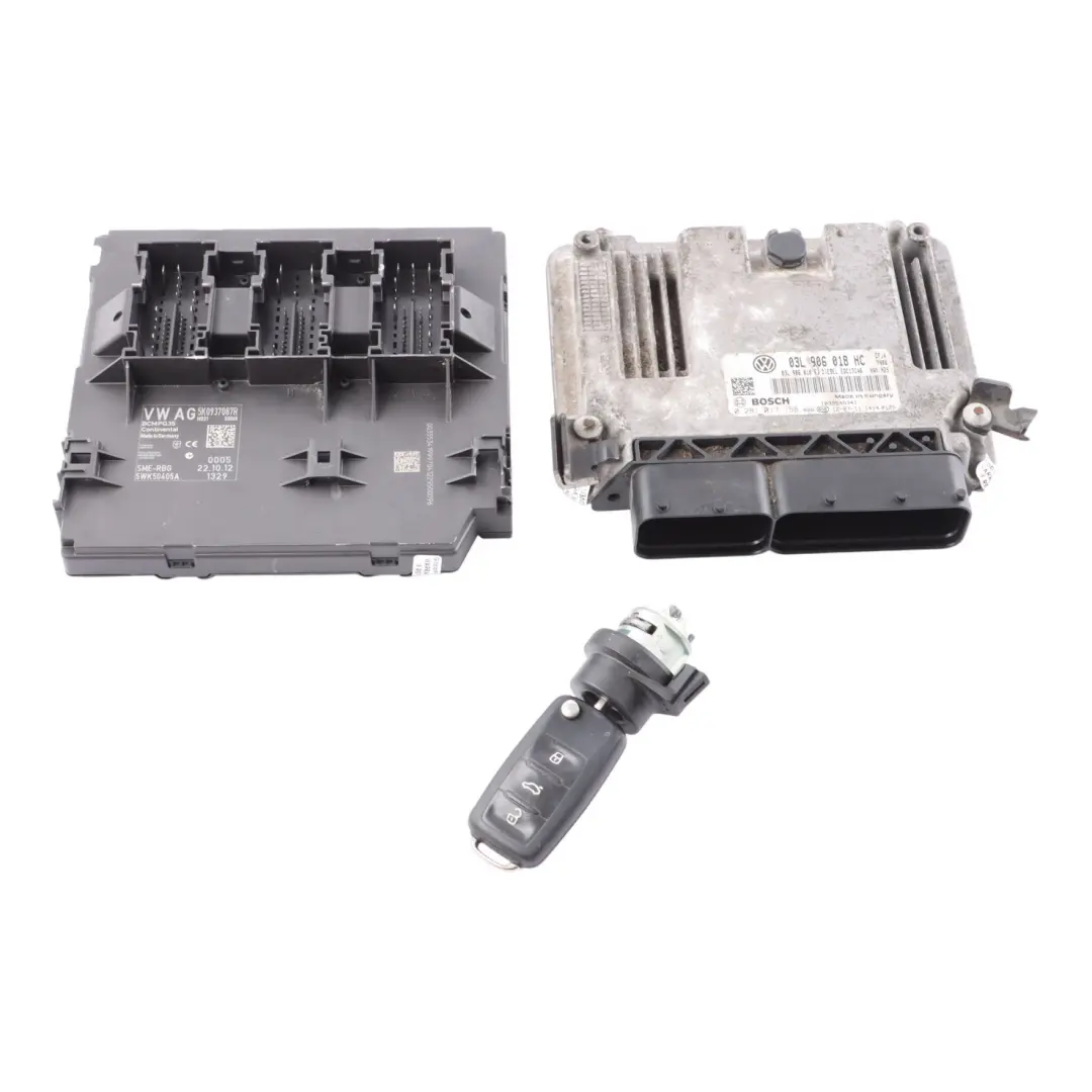 Seat Leon FR 1P 2.0 TDI CFJA 170HP Engine Control ECU Kit Manual - SKU 03L906018HC - Part number 03L906018HC