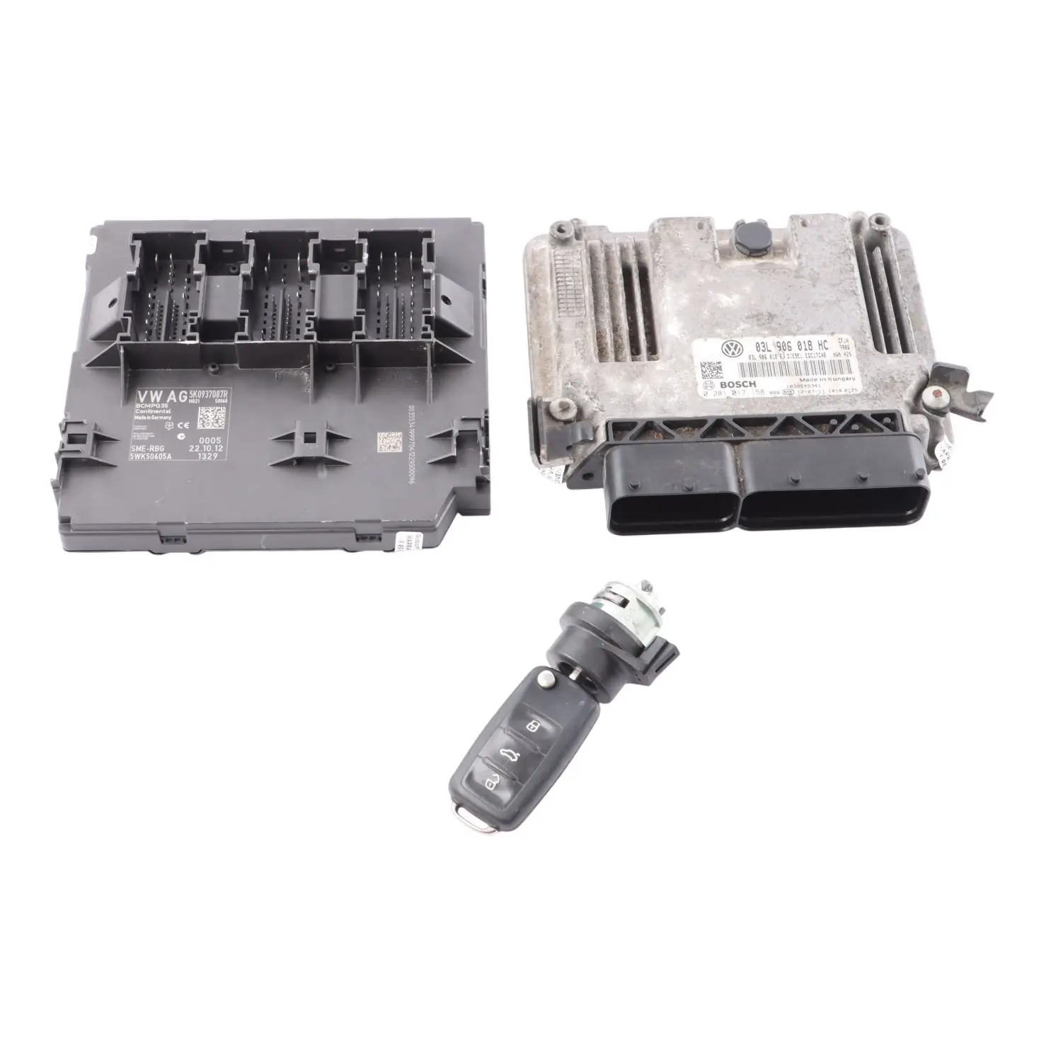 Seat Leon FR 1P 2.0 TDI CFJA 170HP Engine Control ECU Kit 03L906018HC Manual