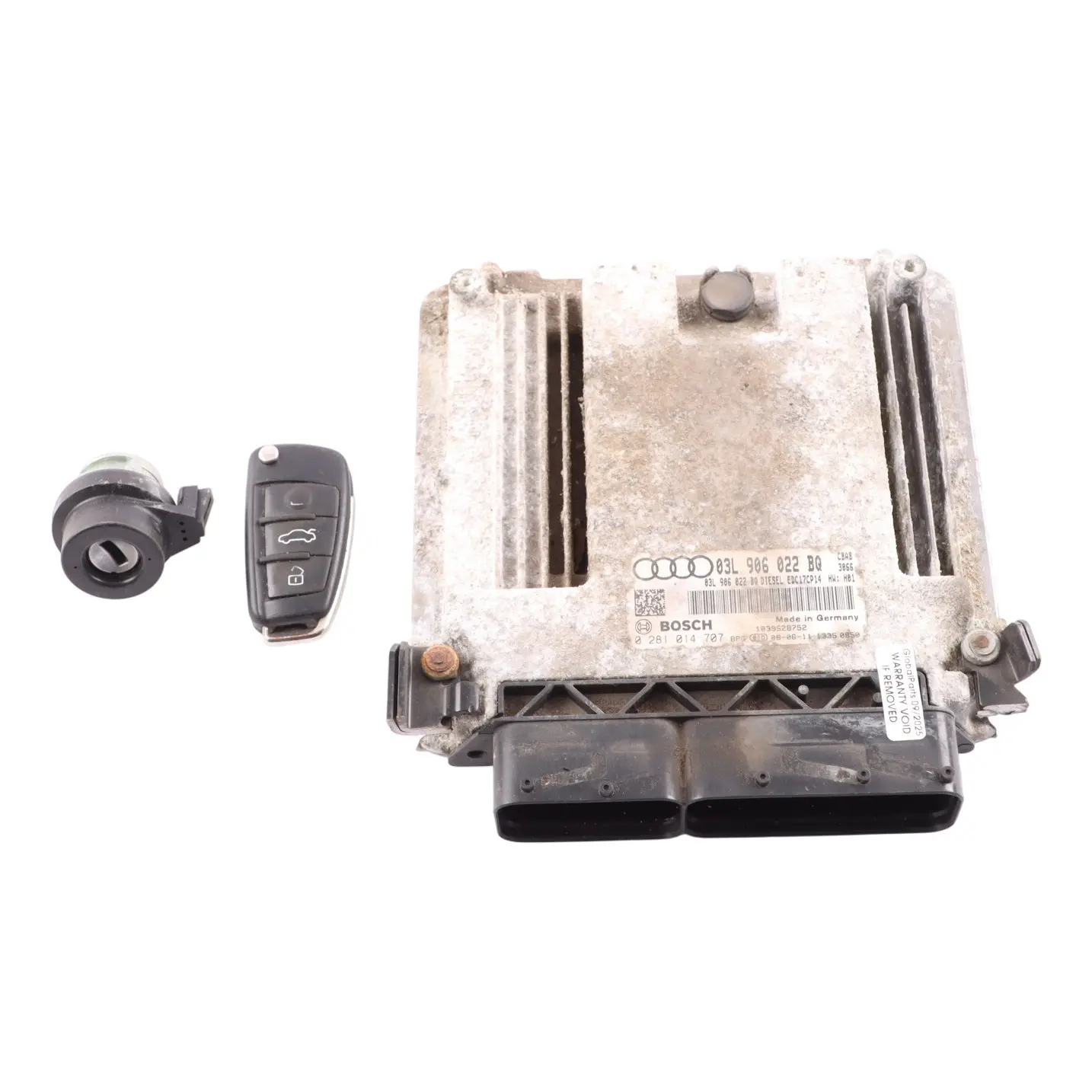 Audi A3 8P 2.0 TDI CBAB 140HP Engine Control ECU Kit 03L906022BQ Manual