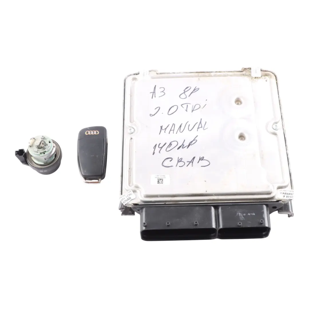 CBAB 140HP Engine Control ECU Kit Manual to Audi A3 8P 2.0 TDI with Part number 03L906022BQ Audi A3 8P 2.0 TDI CBAB 140HP Engine Control ECU Kit Manual - SKU 03L906022BQ-2 - Part number 03L906022BQ