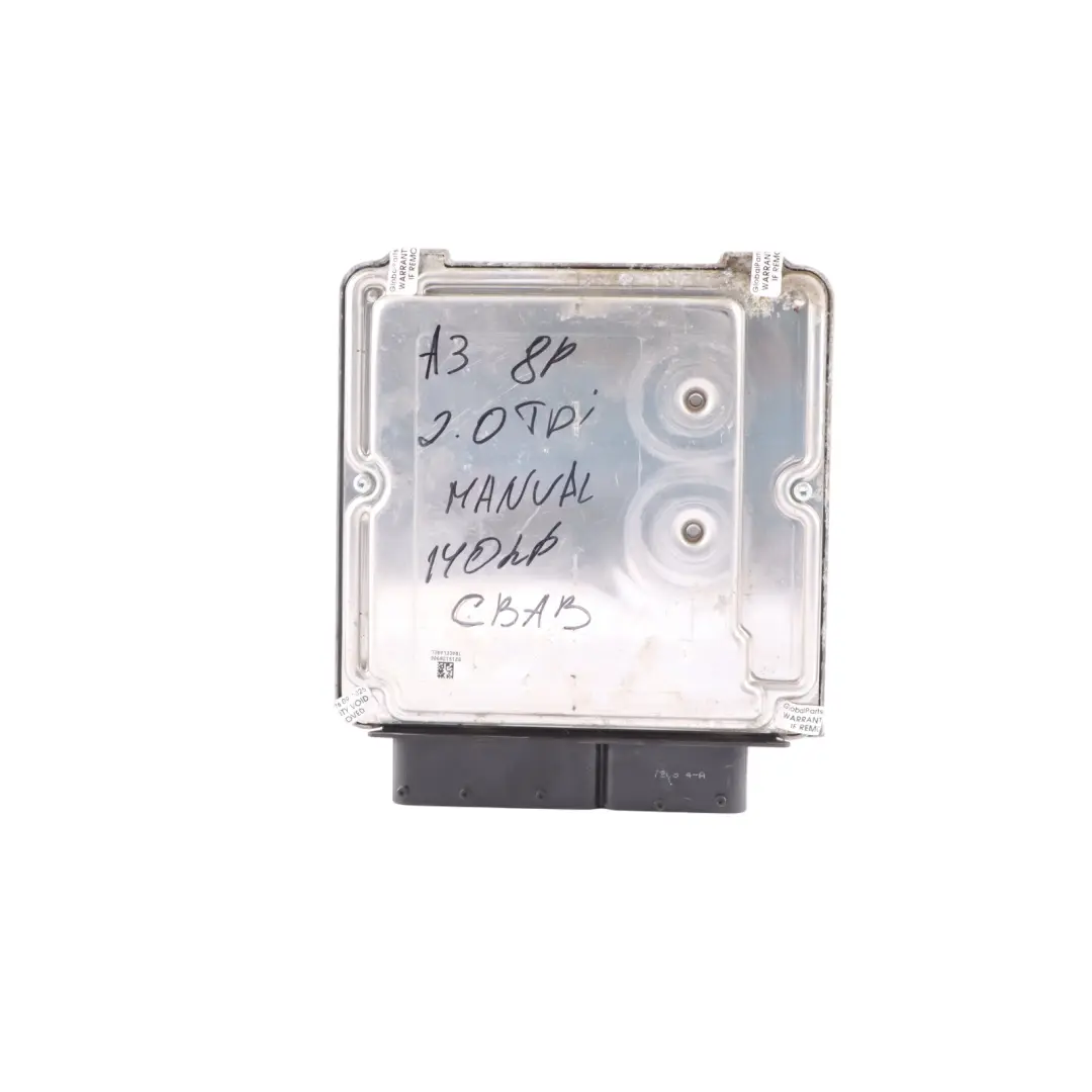 Audi A3 8P 2.0 TDI CBAB 140HP Engine Control ECU Kit Manual - SKU 03L906022BQ-2 - Part number 03L906022BQ
