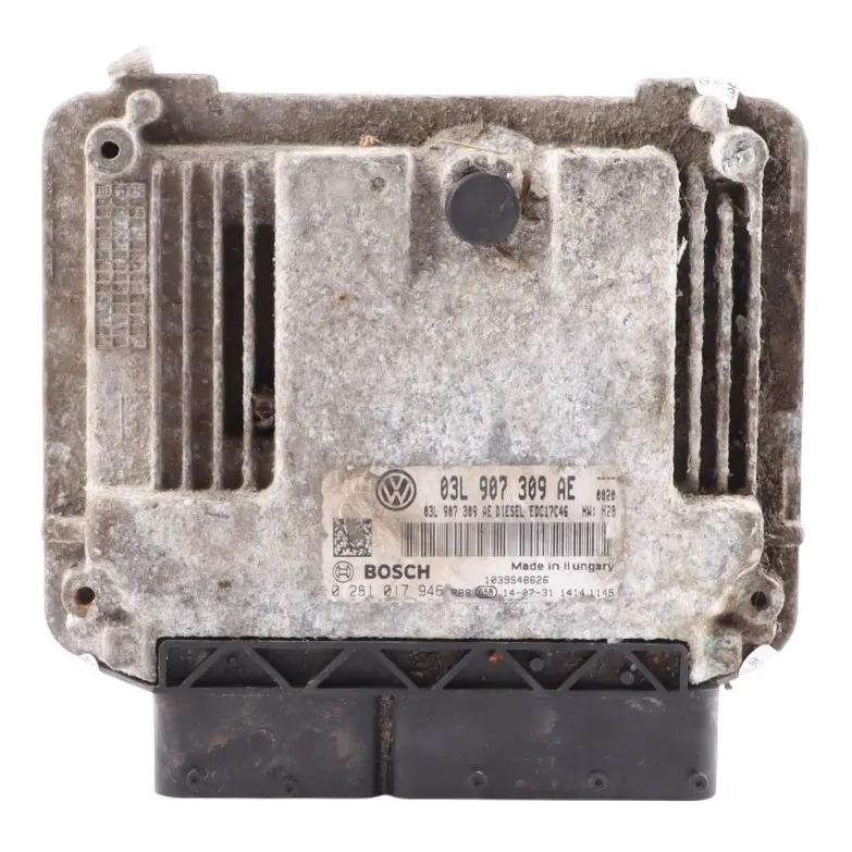 Volkswagen Passat B7 2.0 TDI CFGC 177HP Engine Control ECU 03L907309AE Automatic