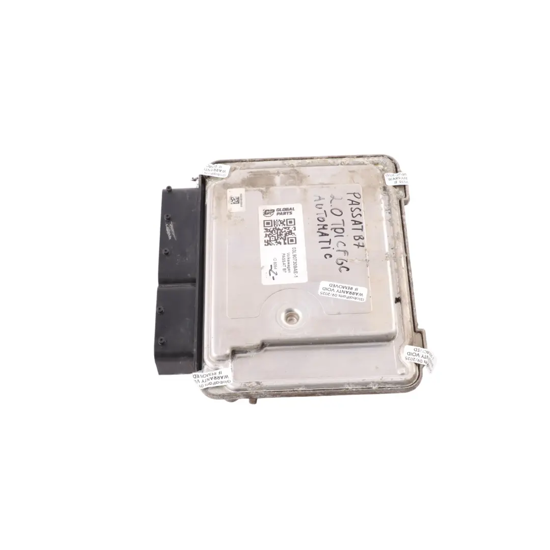 Volkswagen Passat B7 2.0 TDI CFGC 177HP Engine Control ECU Automatic - SKU 03L907309AE-1 - Part number 03L907309AE