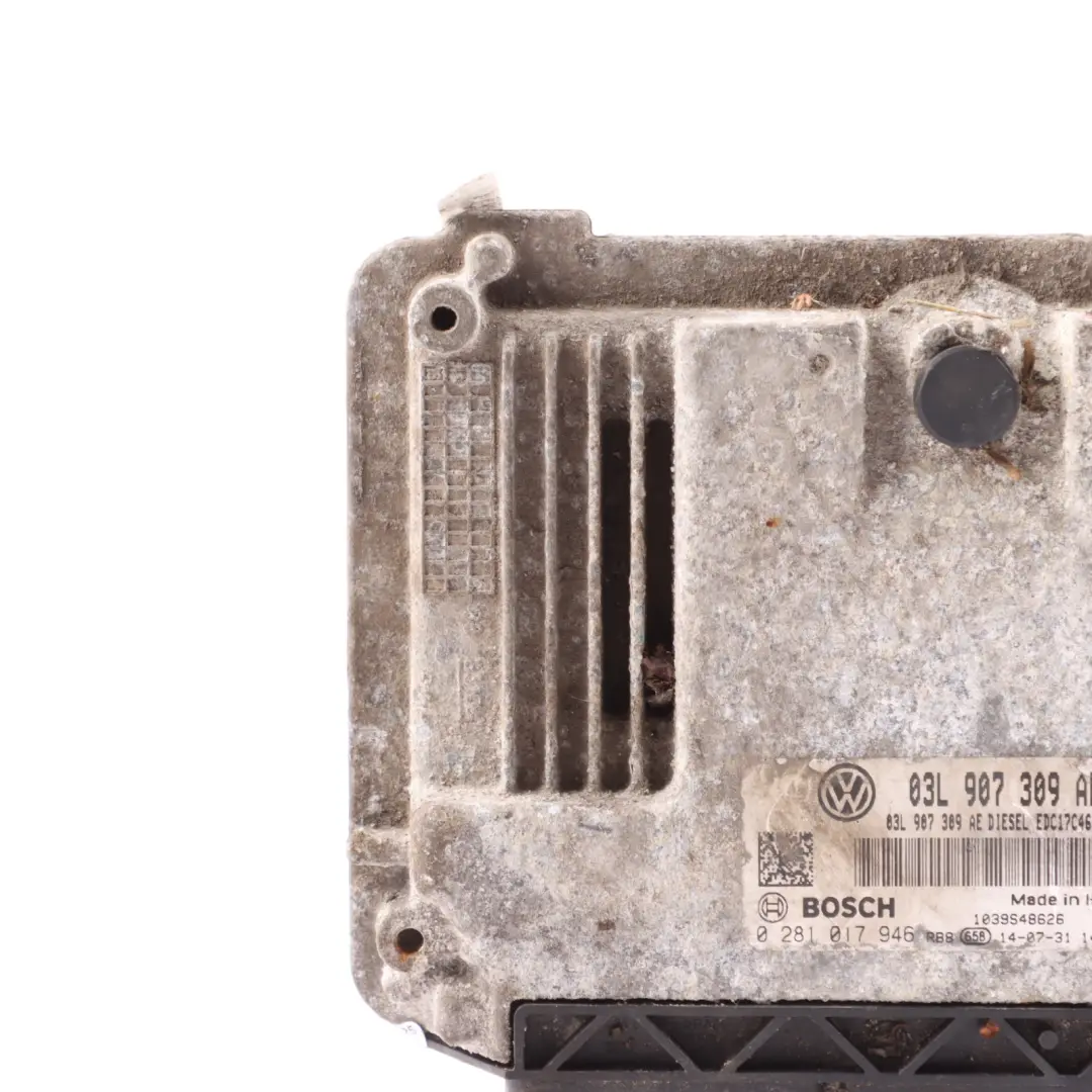 CFGC 177HP Engine Control ECU Automatic to Volkswagen Passat B7 2.0 TDI with Part number 03L907309AE Volkswagen Passat B7 2.0 TDI CFGC 177HP Engine Control ECU Automatic - SKU 03L907309AE-1 - Part number 03L907309AE