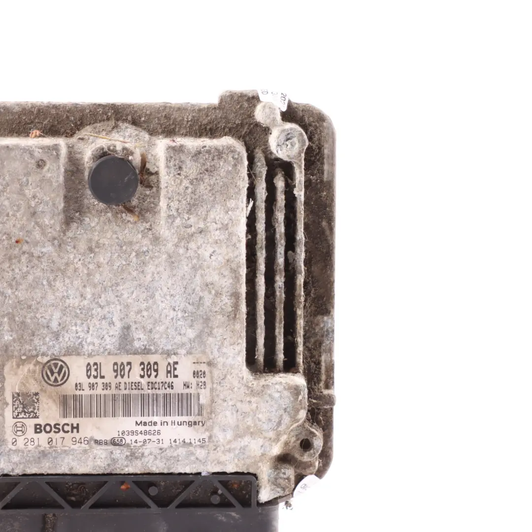 Volkswagen Passat B7 2.0 TDI CFGC 177HP Engine Control ECU Automatic - SKU 03L907309AE-1 - Part number 03L907309AE