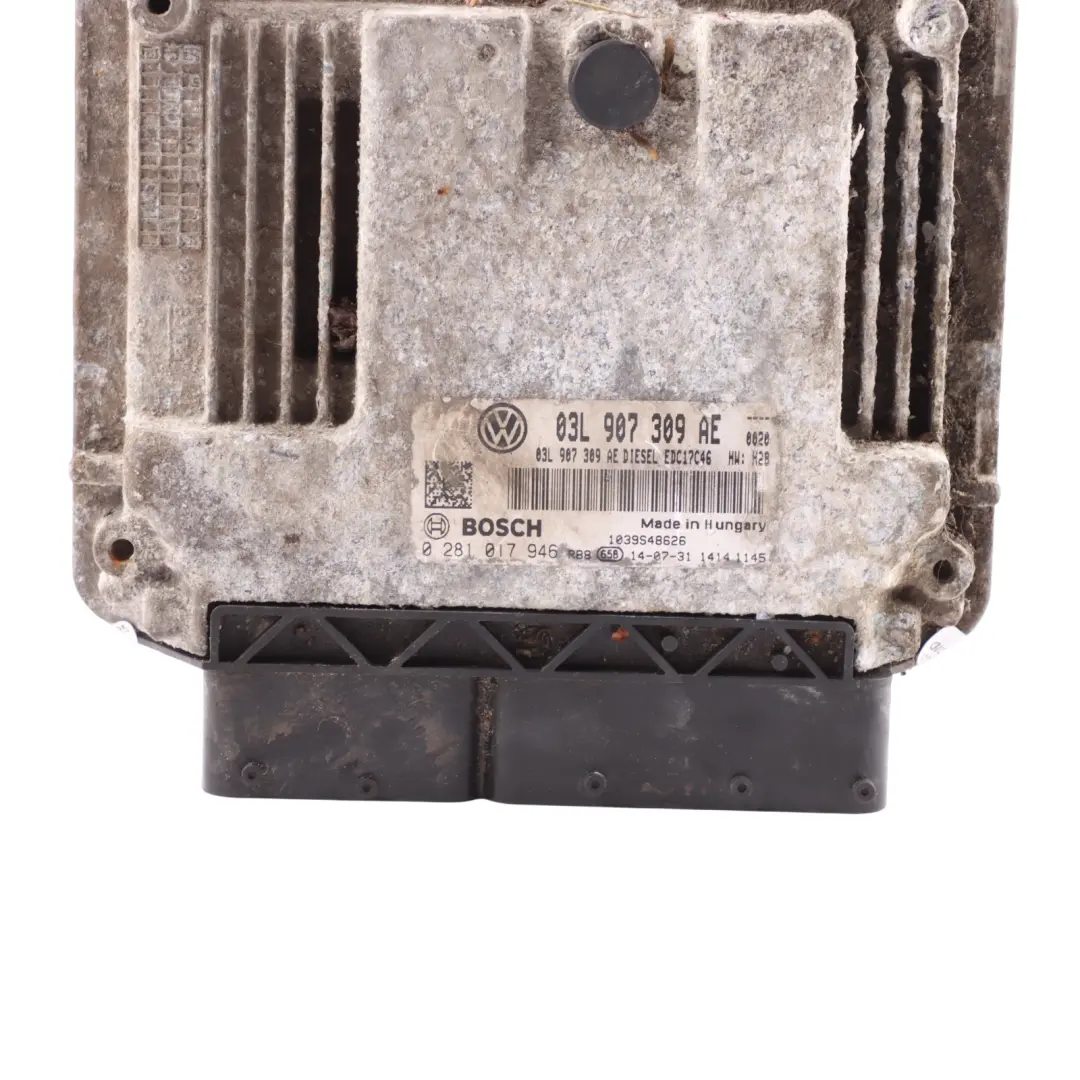 Volkswagen Passat B7 2.0 TDI CFGC 177HP Engine Control ECU Automatic - SKU 03L907309AE-1 - Part number 03L907309AE