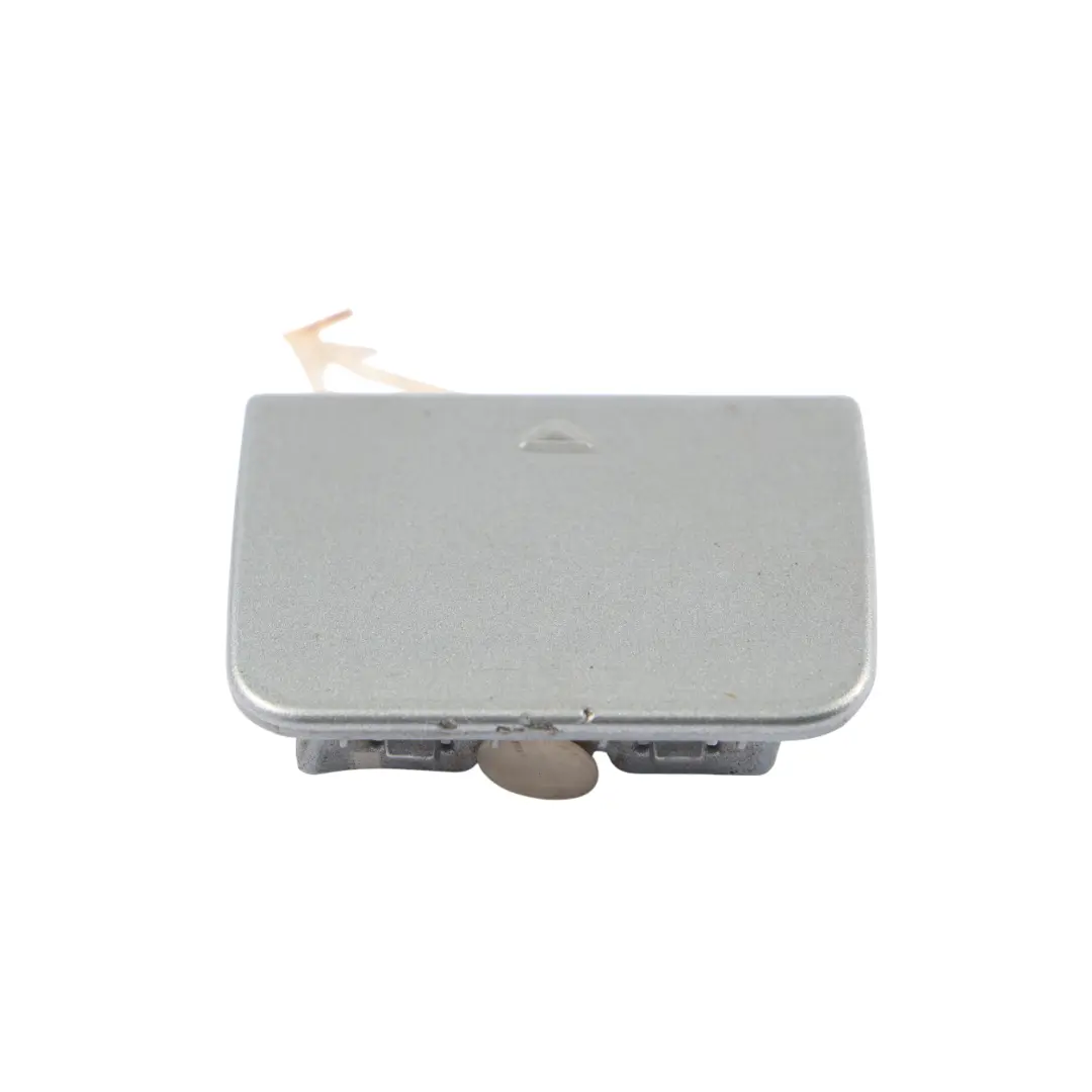 BMW X3 E83 Heckstoßstange Abdeckung Klappe Abschleppöse Silber Grau - A08 - SKU 0403476-SBG - Teilenummer 0403476