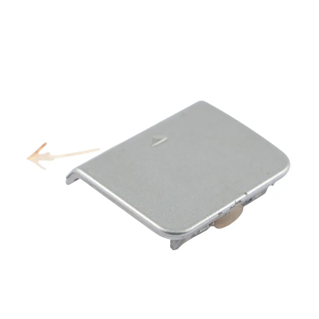 BMW X3 E83 Rear Bumper Cover Flap Towing Eye Rear Bumper Silber Grau - A08 - SKU 0403476-SBG - Part number 0403476