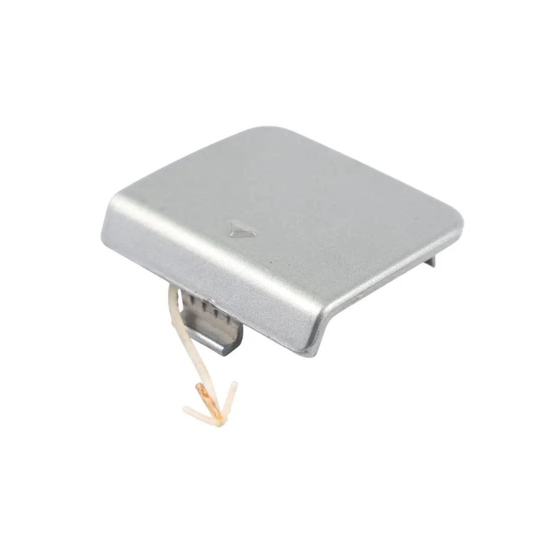 BMW X3 E83 Heckstoßstange Abdeckung Klappe Abschleppöse Silber Grau - A08 - SKU 0403476-SBG - Teilenummer 0403476