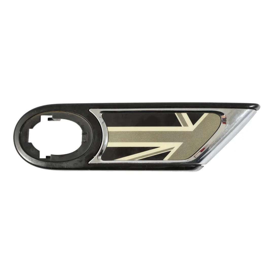 Intermitente Portador Embellecedor Lado Izquierdo para Mini R55 R56 LCI con número de pieza 432572 Mini R55 R56 LCI Intermitente Portador Embellecedor Lado Izquierdo - SKU 0414455 - Número de pieza 432572